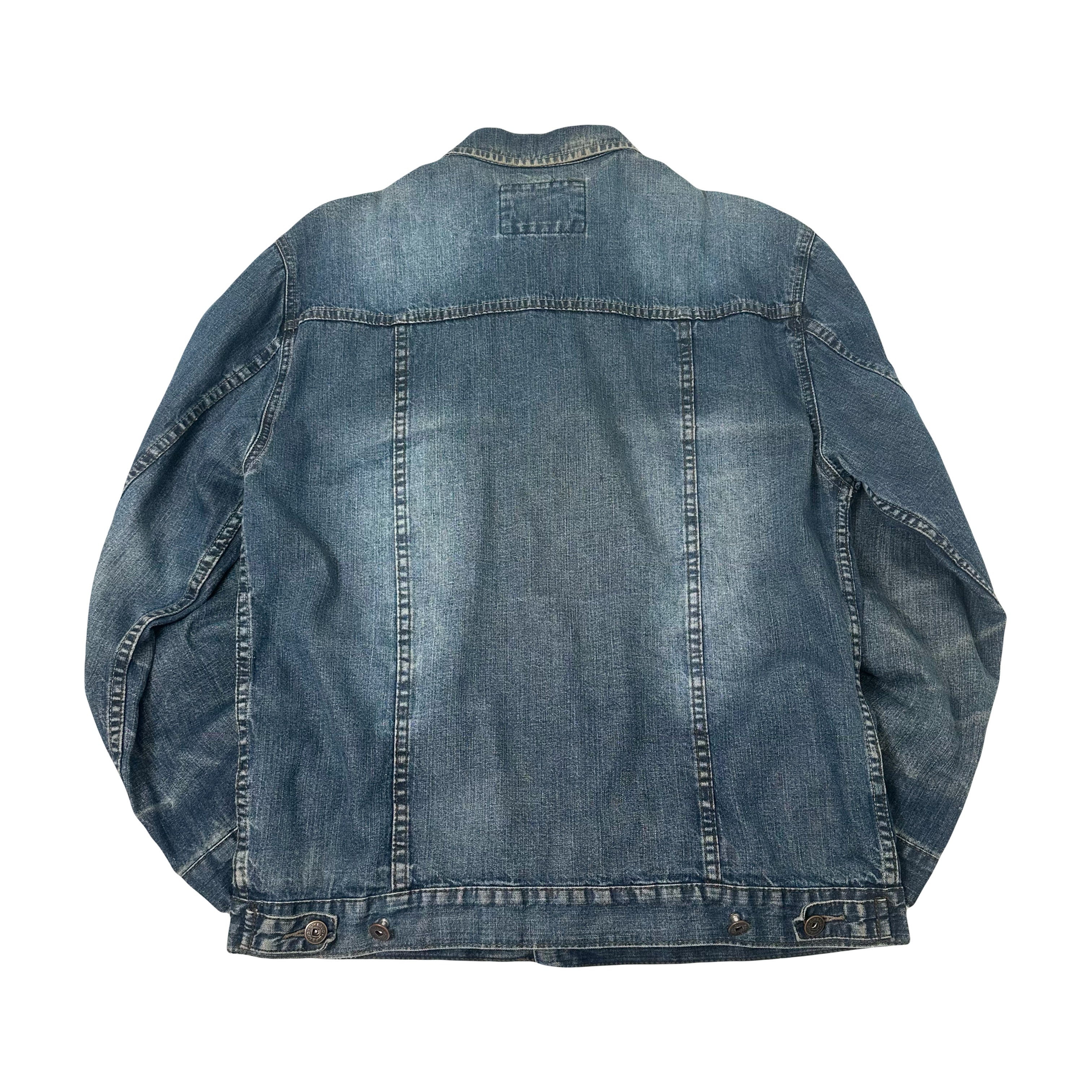 Y2K Marithe Francois Girbaud Denim Jacket L