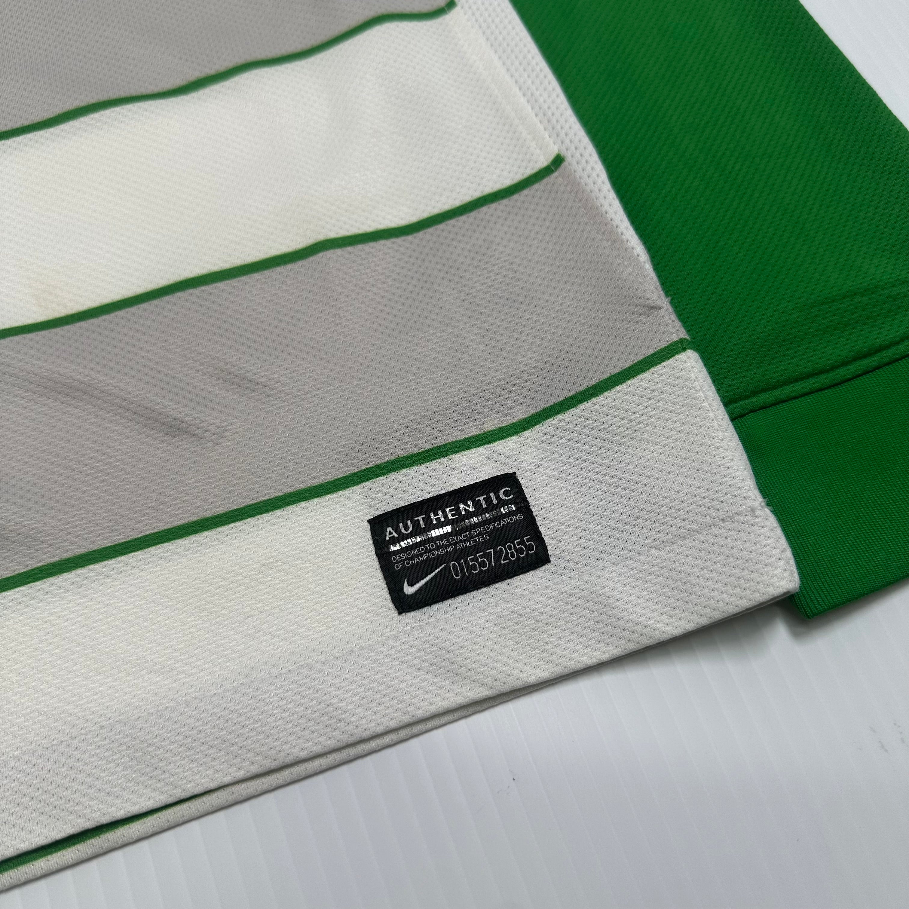 2011-12 Nike Celtic Football Club LS Away Kit S