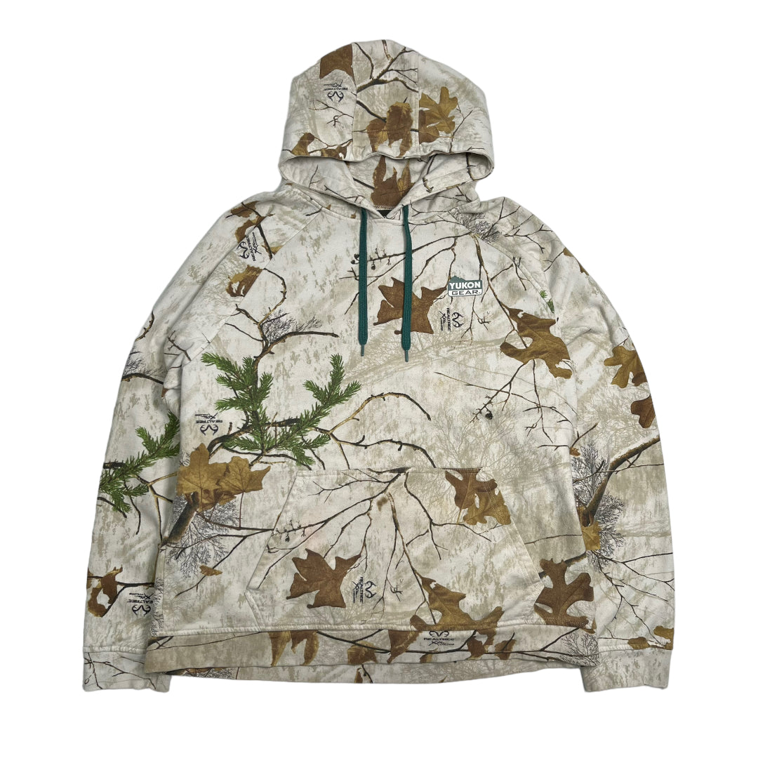 Yukon Gear Realtree White Camouflage Hoodie XL