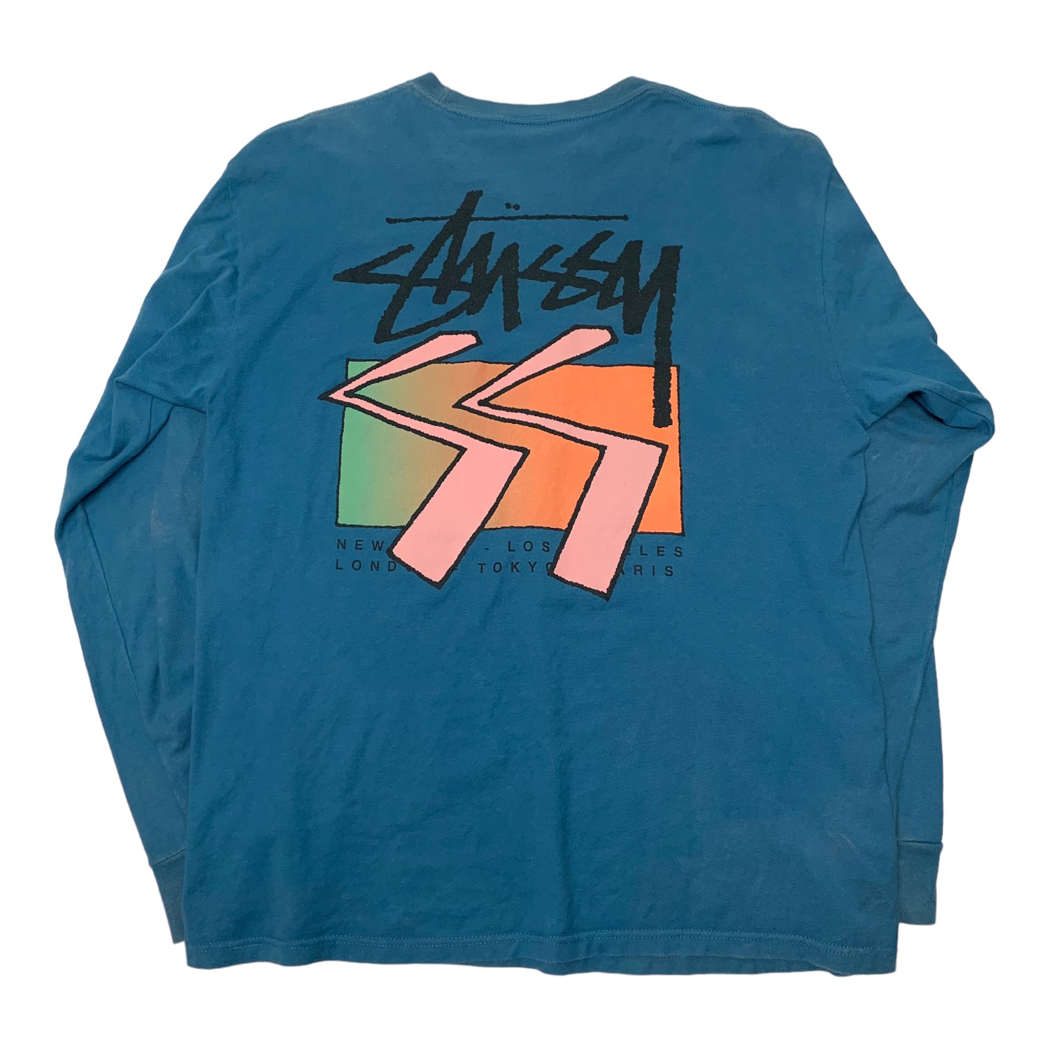 Blue Stussy Longsleeve L