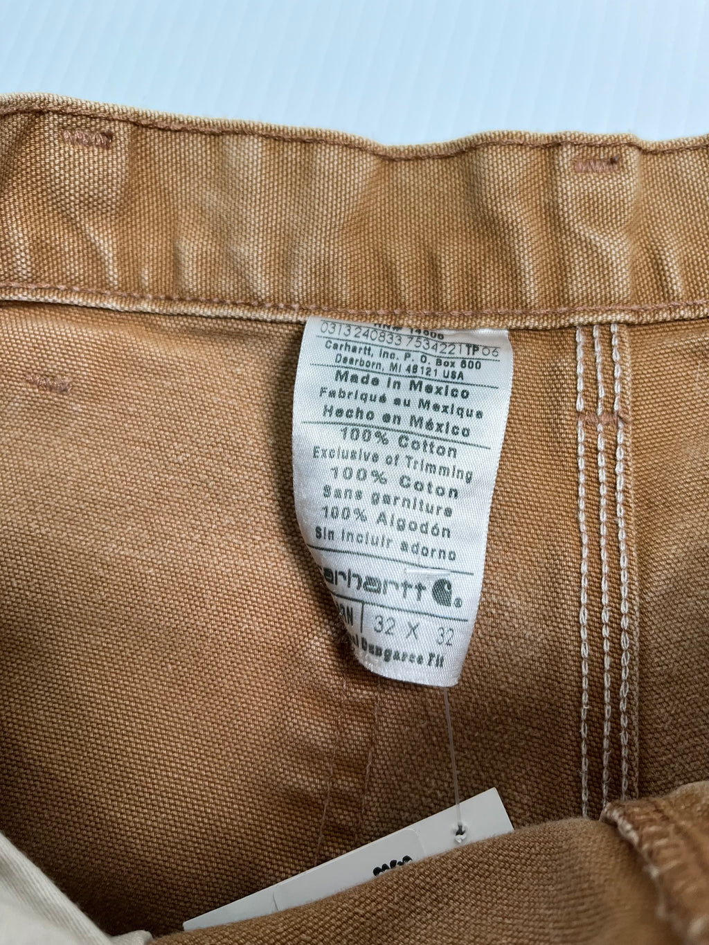 Vintage Carhartt Faded Carpenter Pants 33