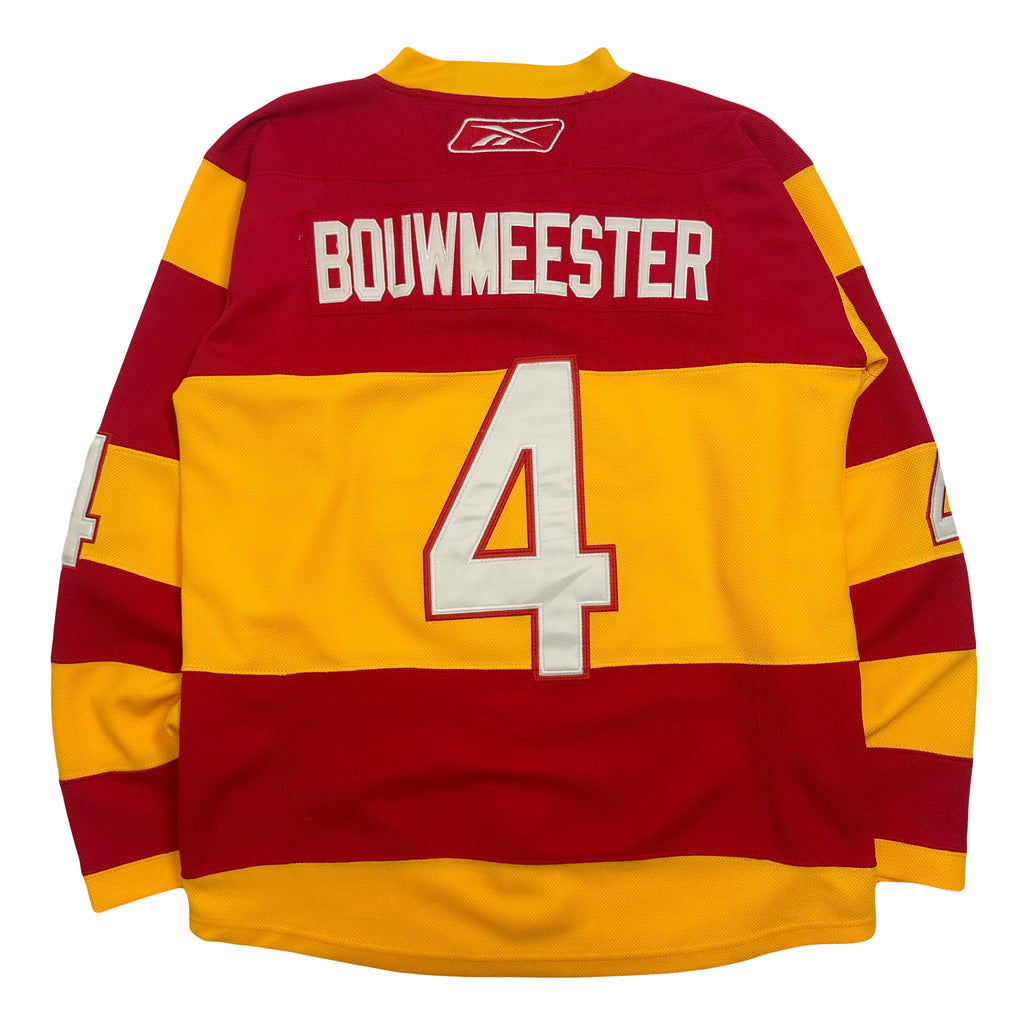 Reebok Calgary Flames Heritage Classic NHL Bouwmeester #4 Jersey 48