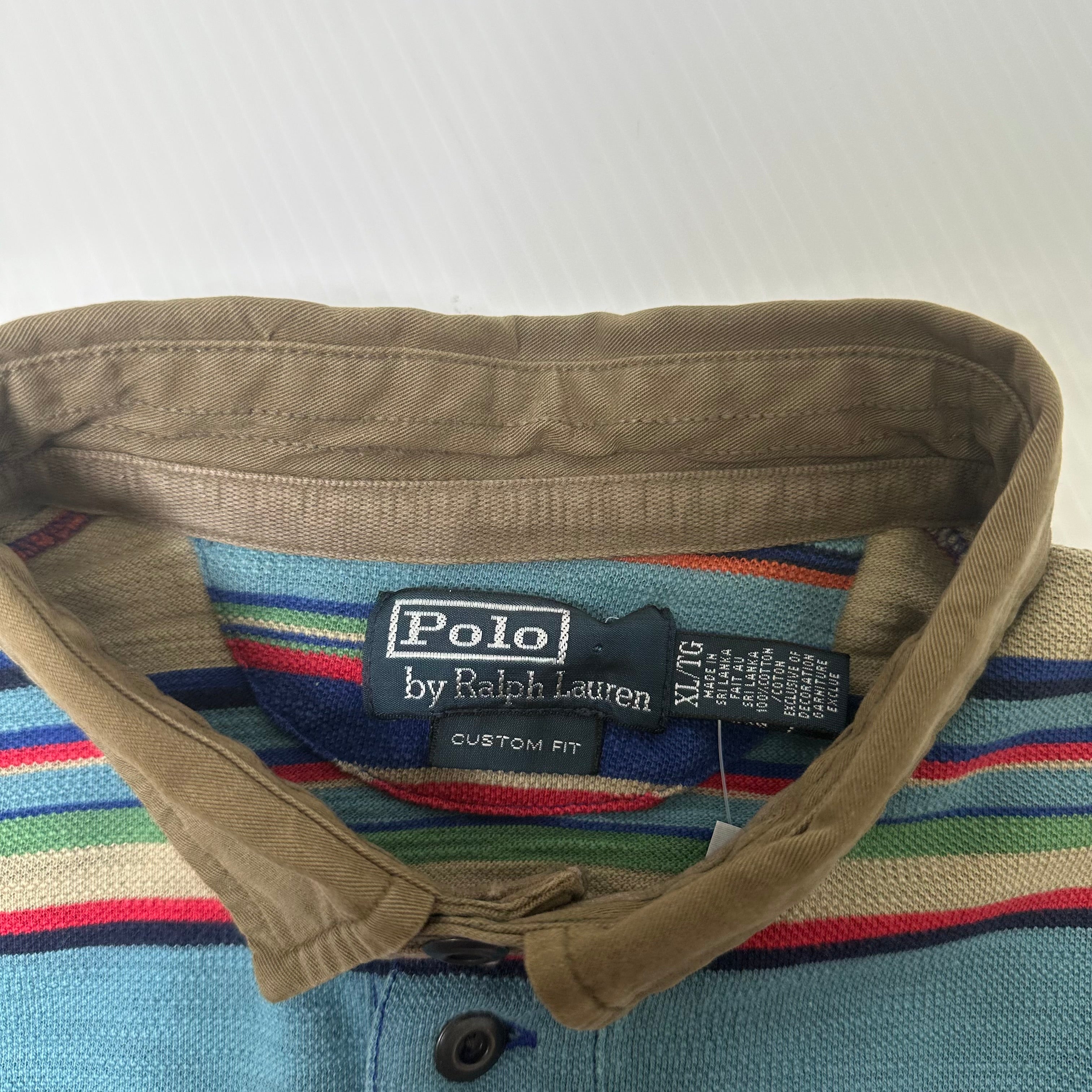 Polo Ralph Lauren Striped Polo Shirt XL