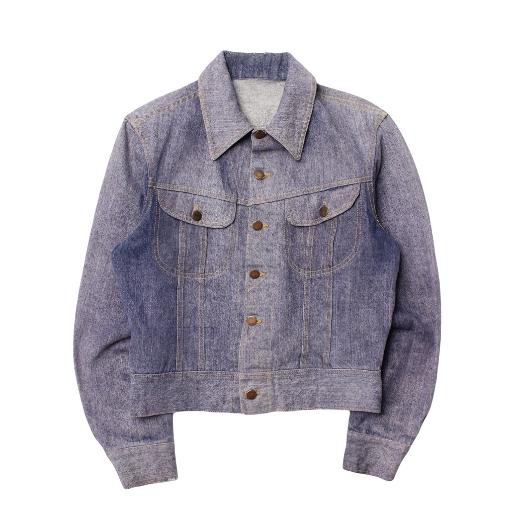 Vintage Faded Denim Jacket S