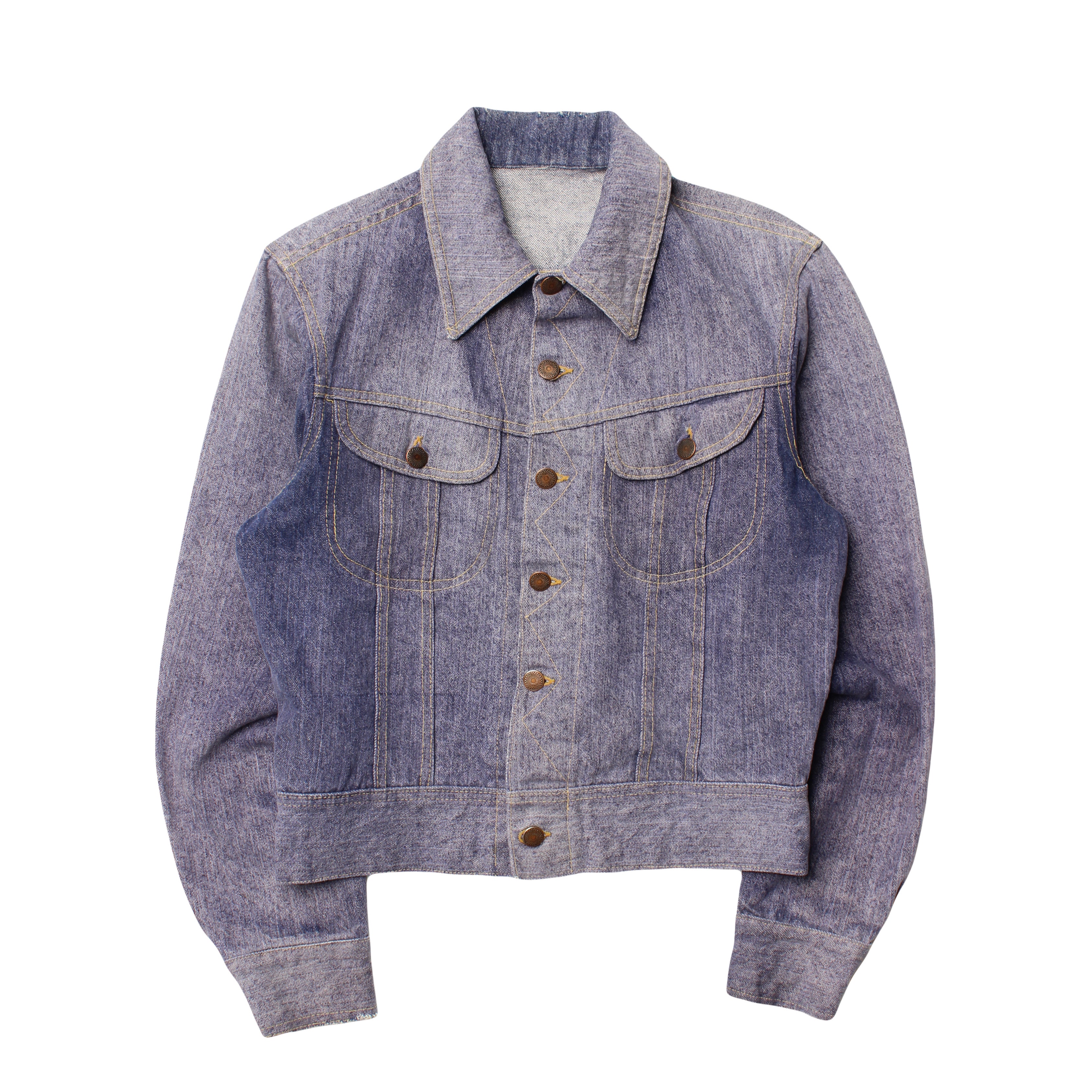 Vintage Faded Denim Jacket S
