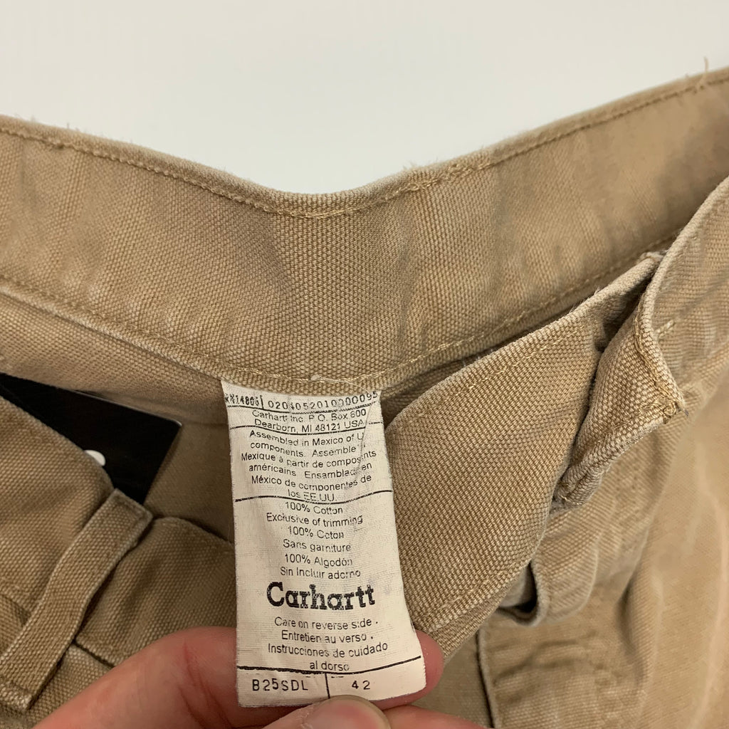 Tan Carhartt Denim Shorts 40