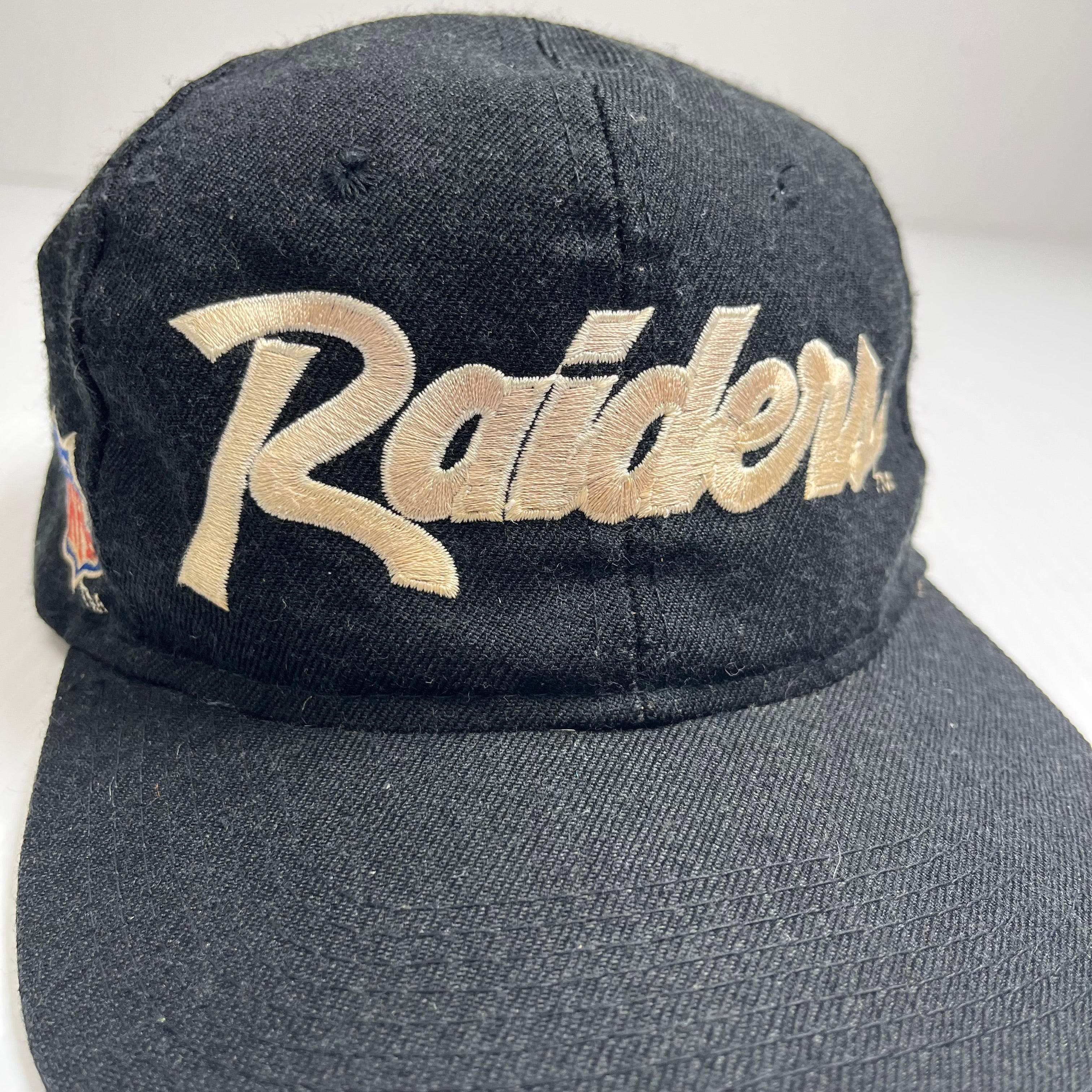 Casquette Snapback Vintage Los Angeles Raiders – Années 80, Style Délavé