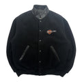 Vintage Harley Davidson F-150 Fleece Bomber Jacket S