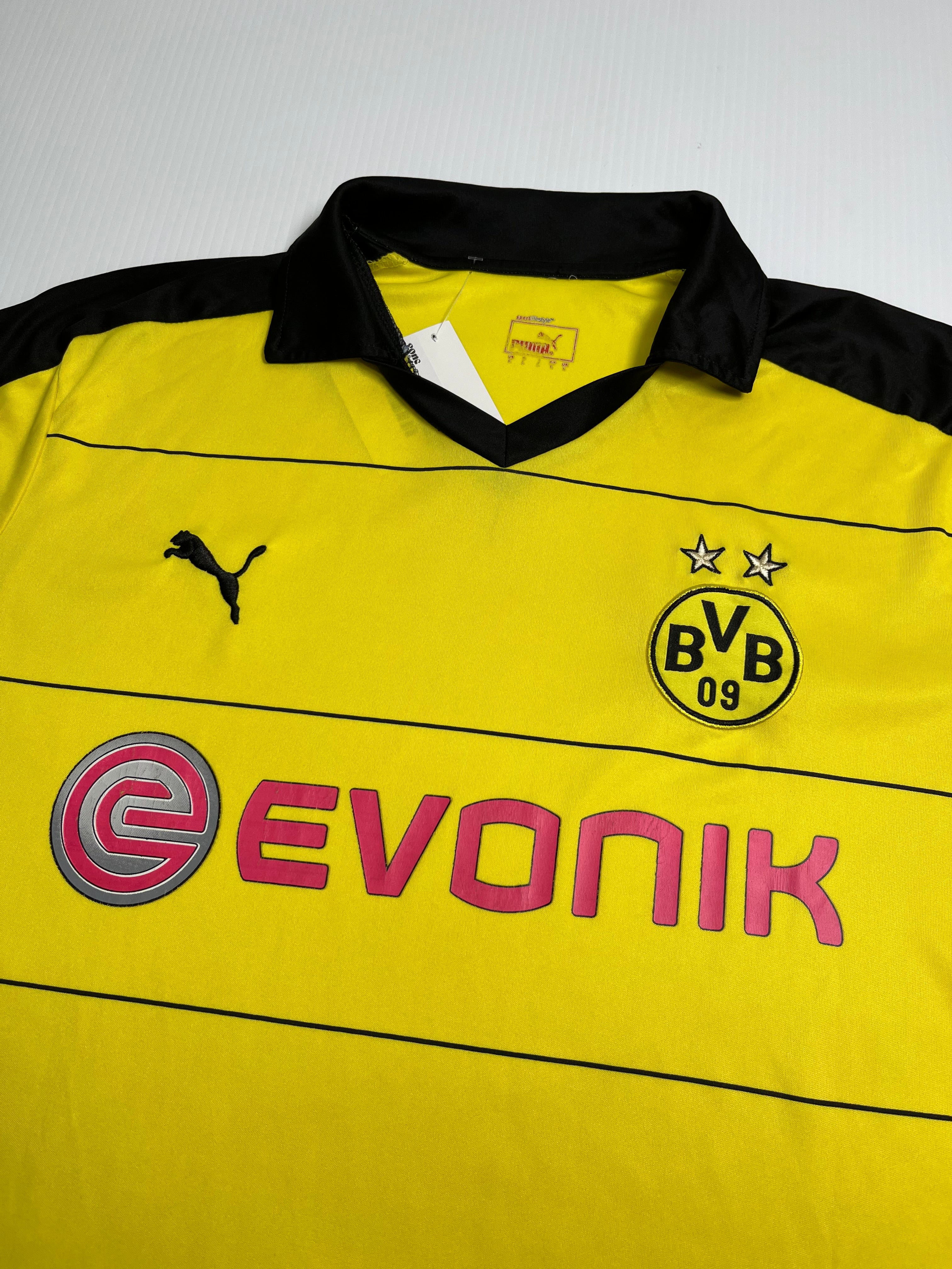2015-16 Puma Dortmund Home Kit L
