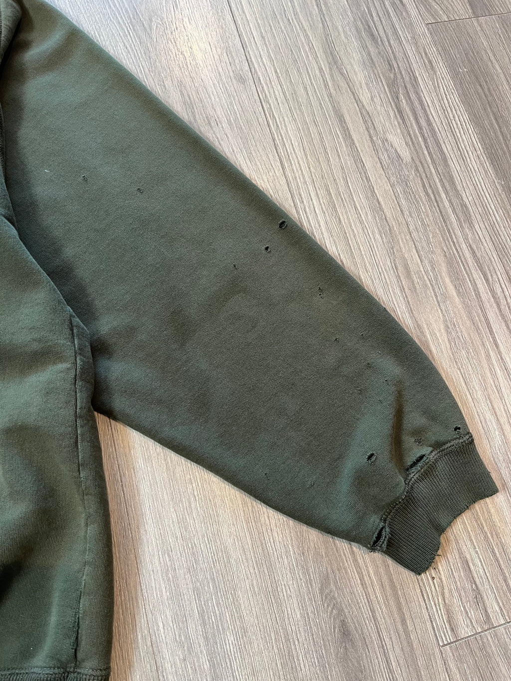 Vintage Club Monaco Distressed Faded Crewneck XL