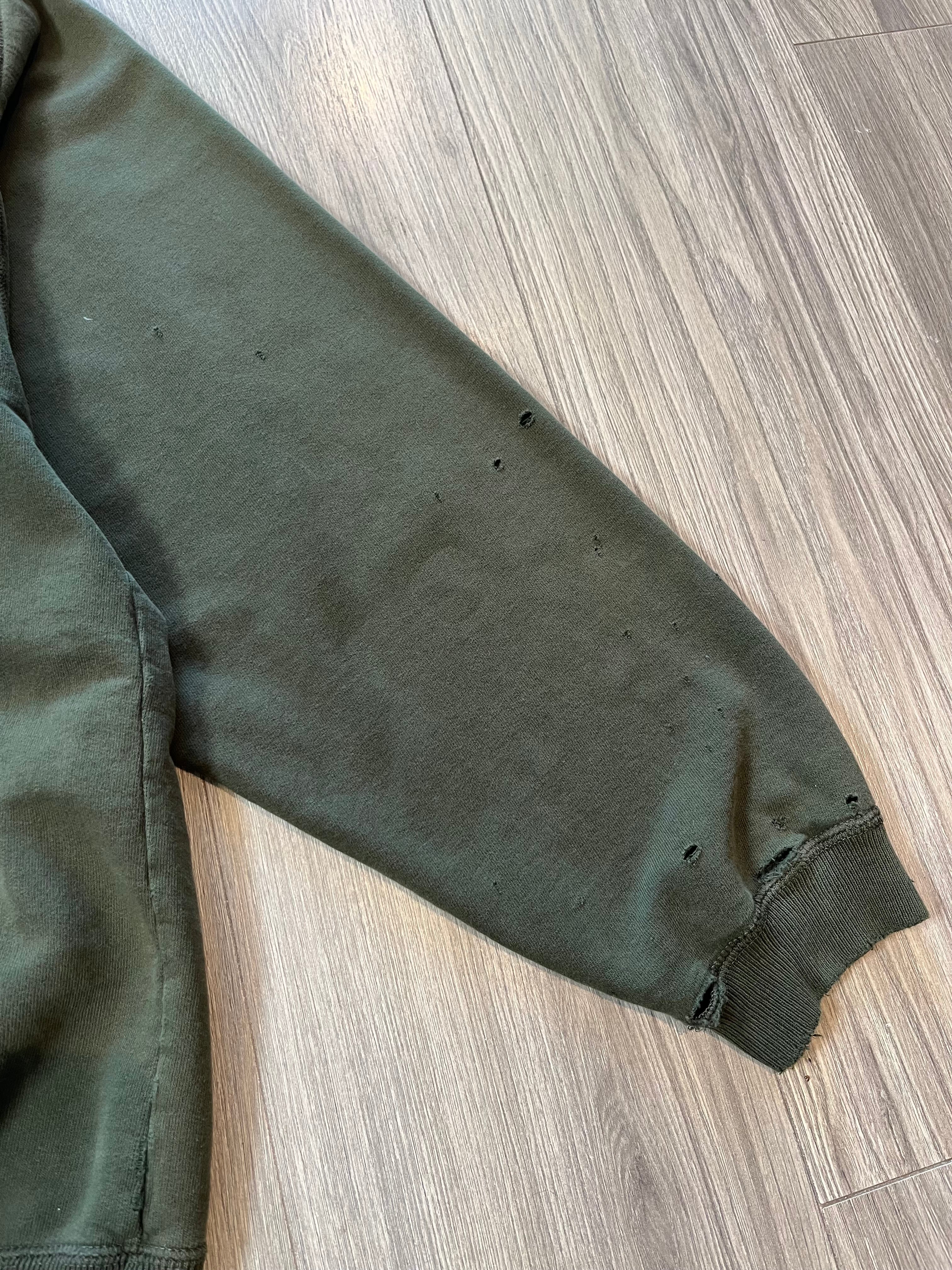 Vintage Club Monaco Distressed Faded Crewneck XL