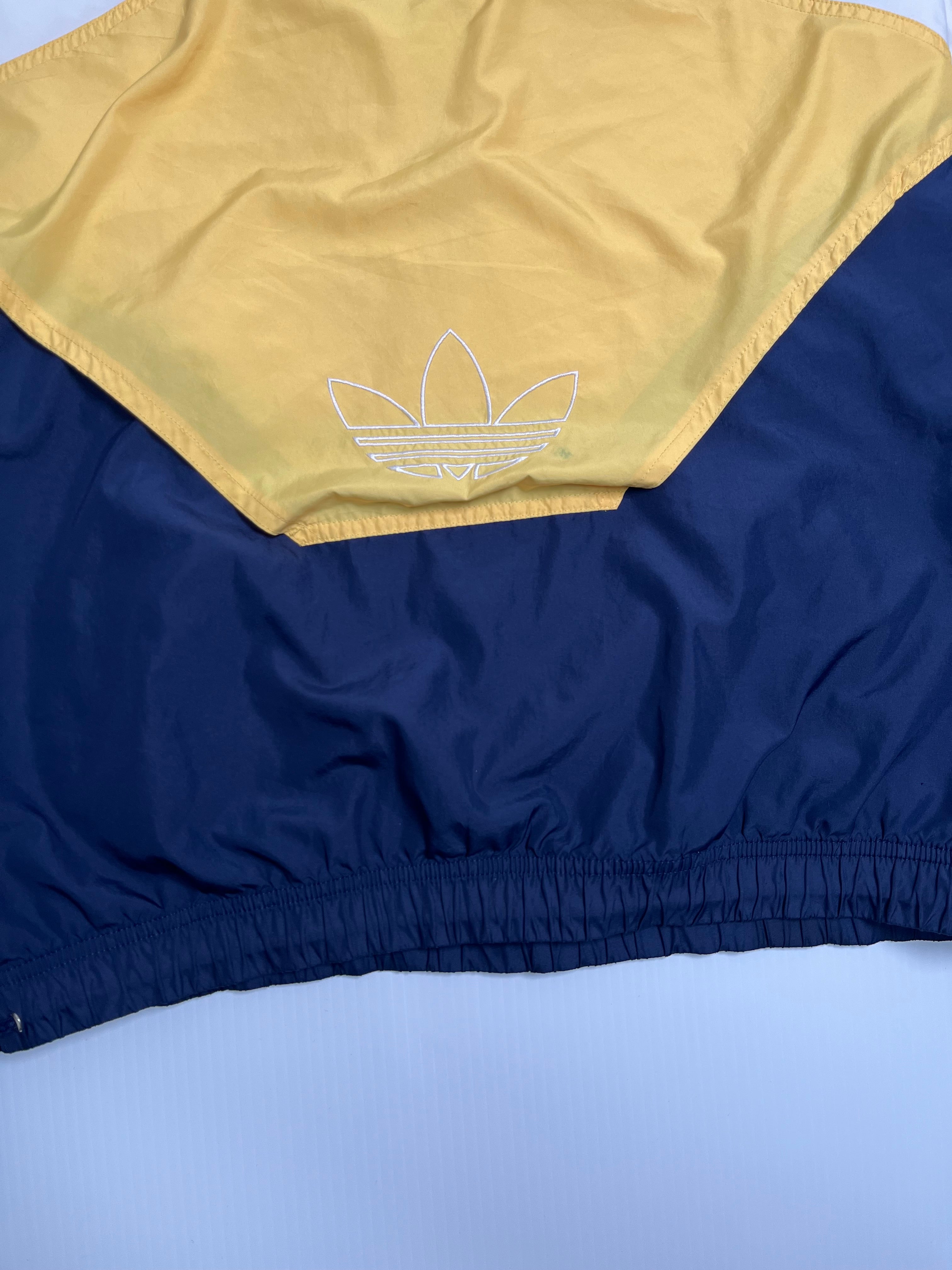90s Adidas 1/2 Zip Light Jacket S