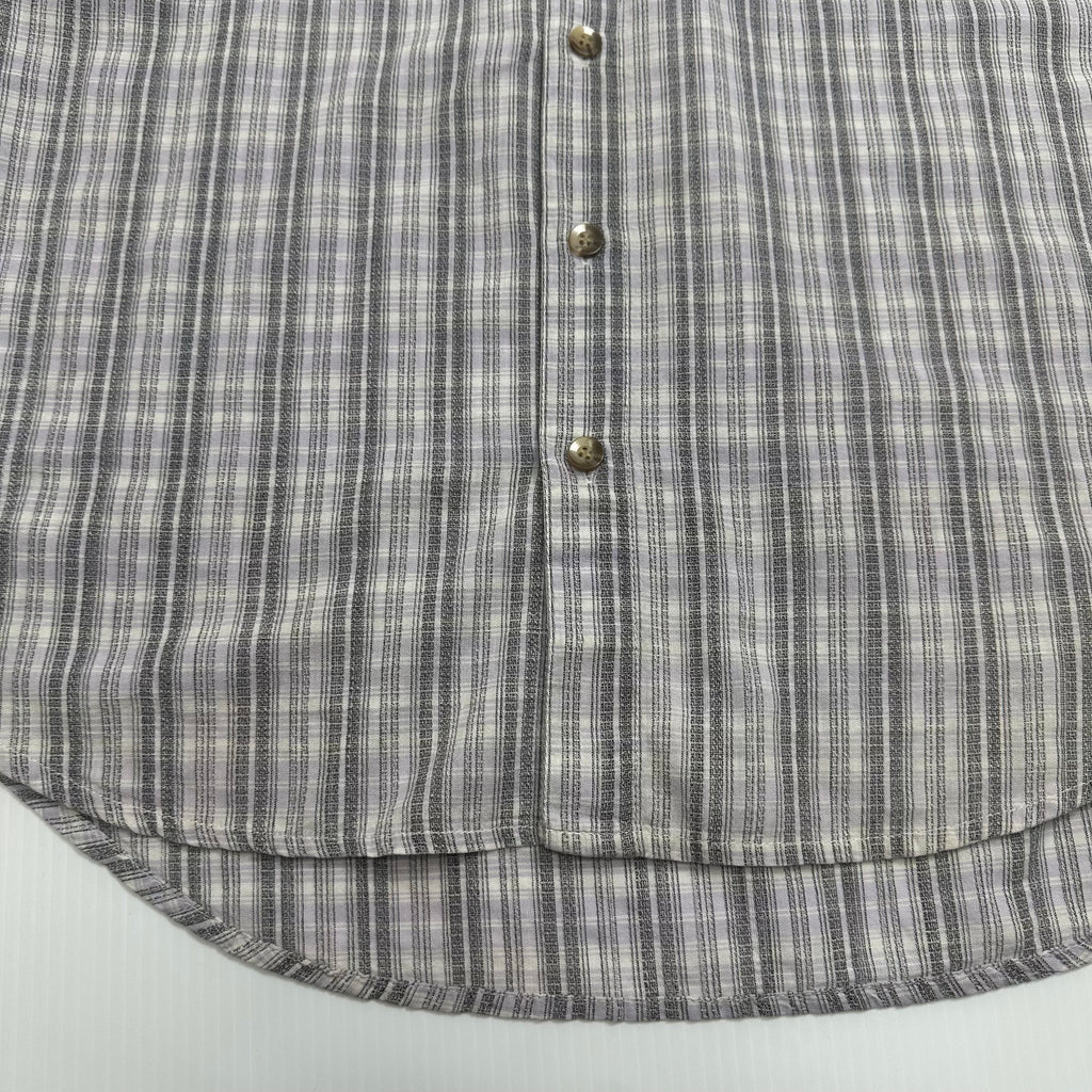 Vintage Everblue Plaid Short Sleeve Button Up Shirt M