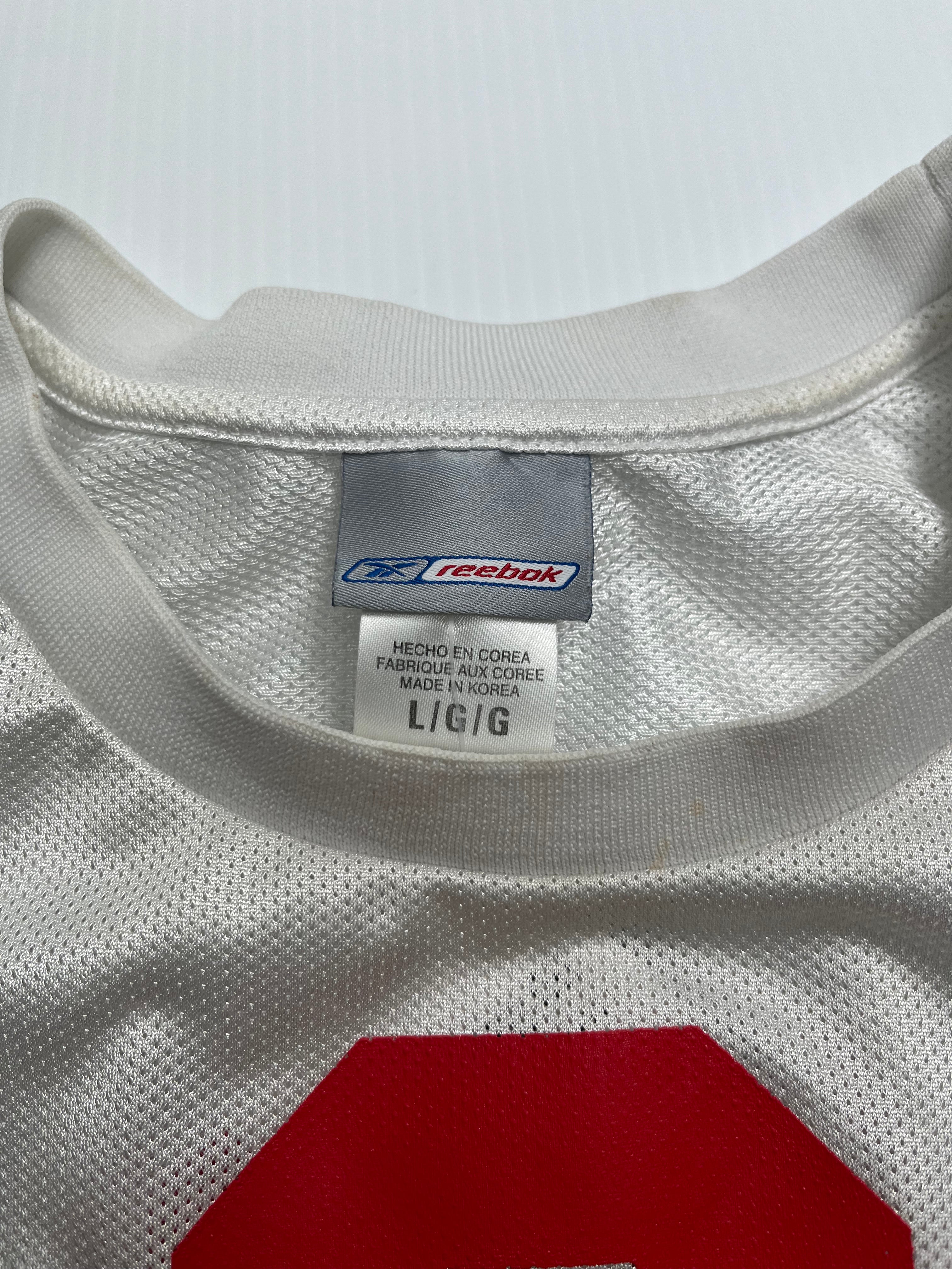 Reebok Philadelphia 76ers Allen Iverson Basketball Jersey L