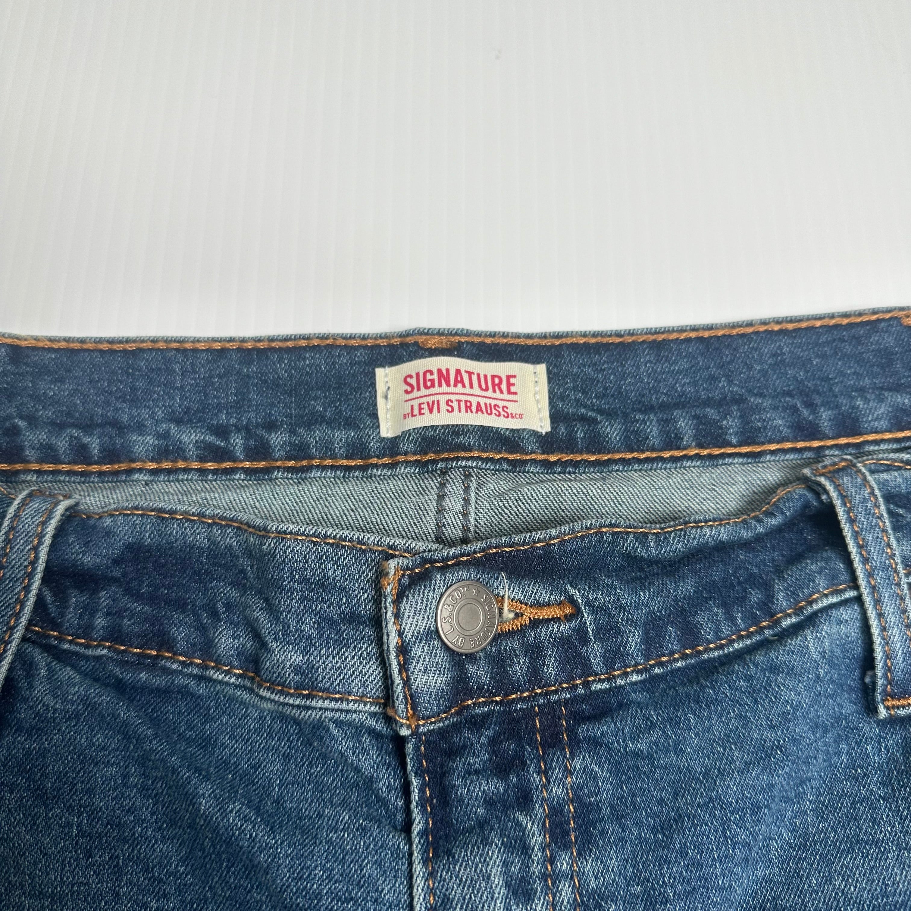 Levi's Medium Wash Baggy Denim Shorts 40