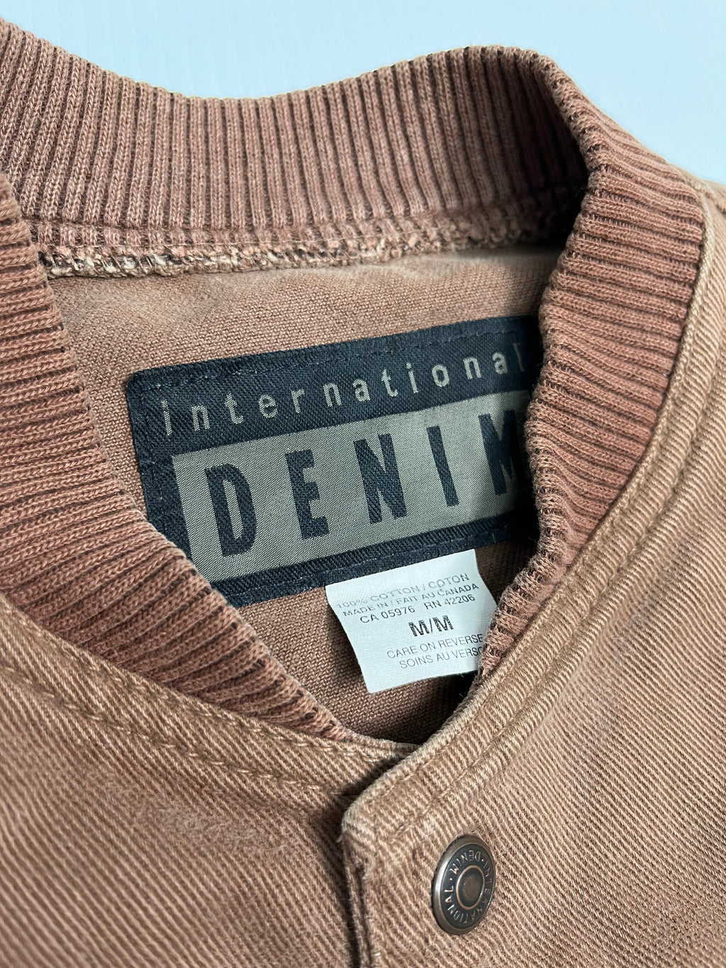 Vintage Denim Two-Tone Jacket M