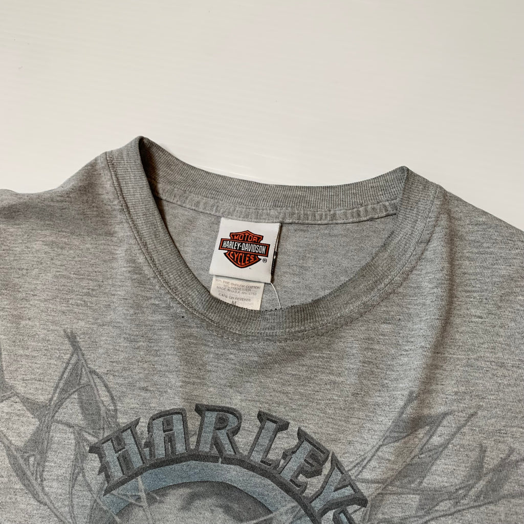 Harley Davidson Kamloops Skull Pocket Tee M