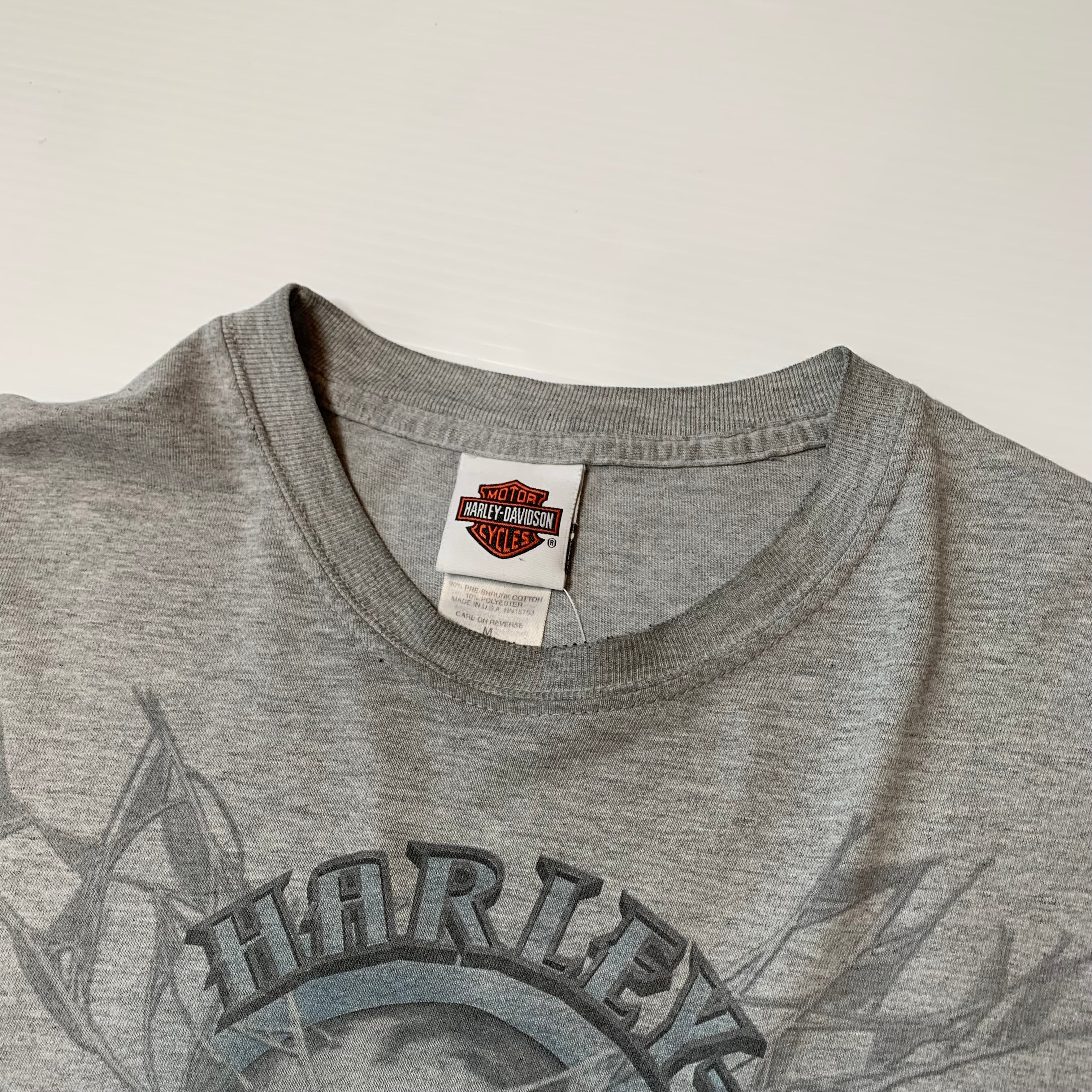 Harley Davidson Kamloops Skull Pocket Tee M