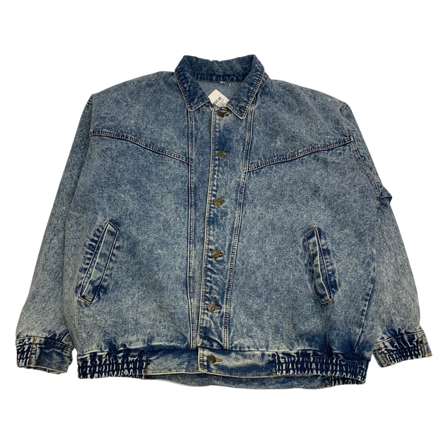 Vintage Acid Wash Denim Jacket 7