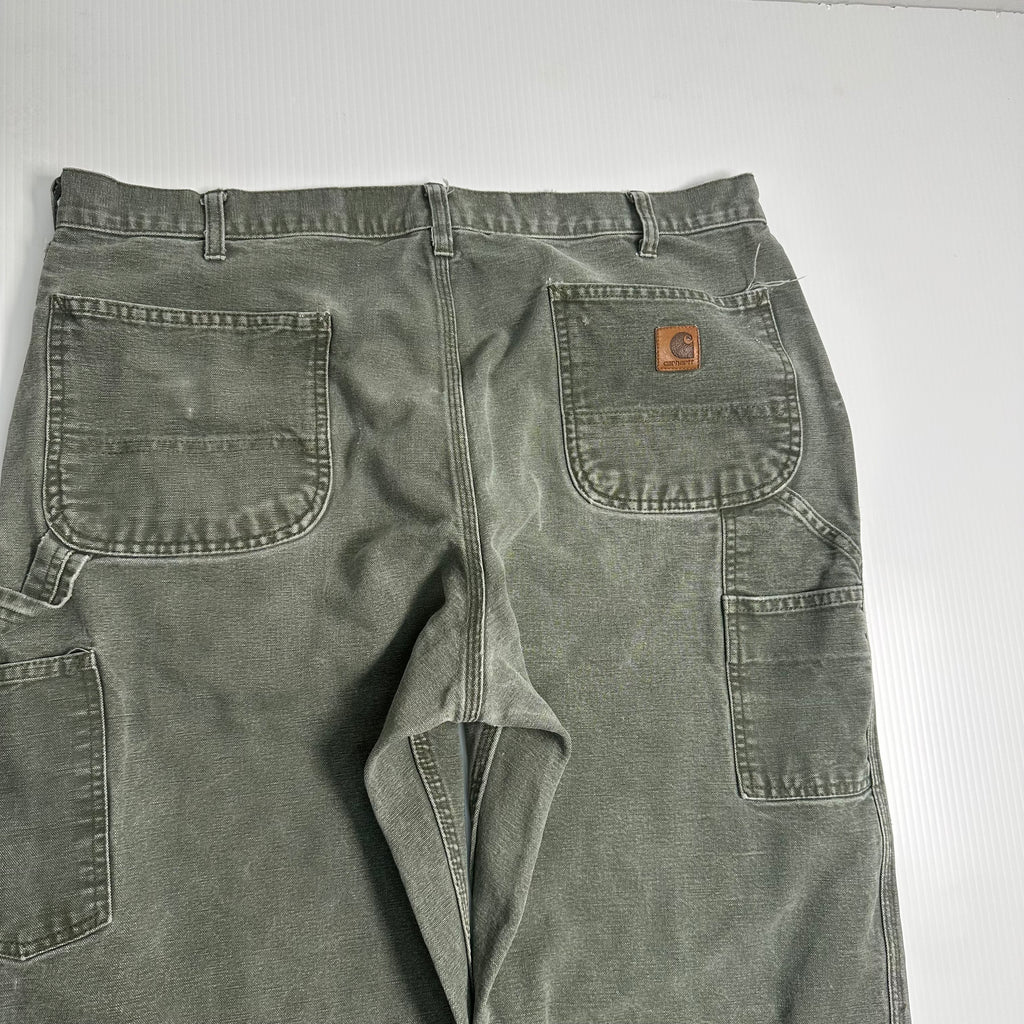Vintage Carhartt Faded Carpenter Denim 38