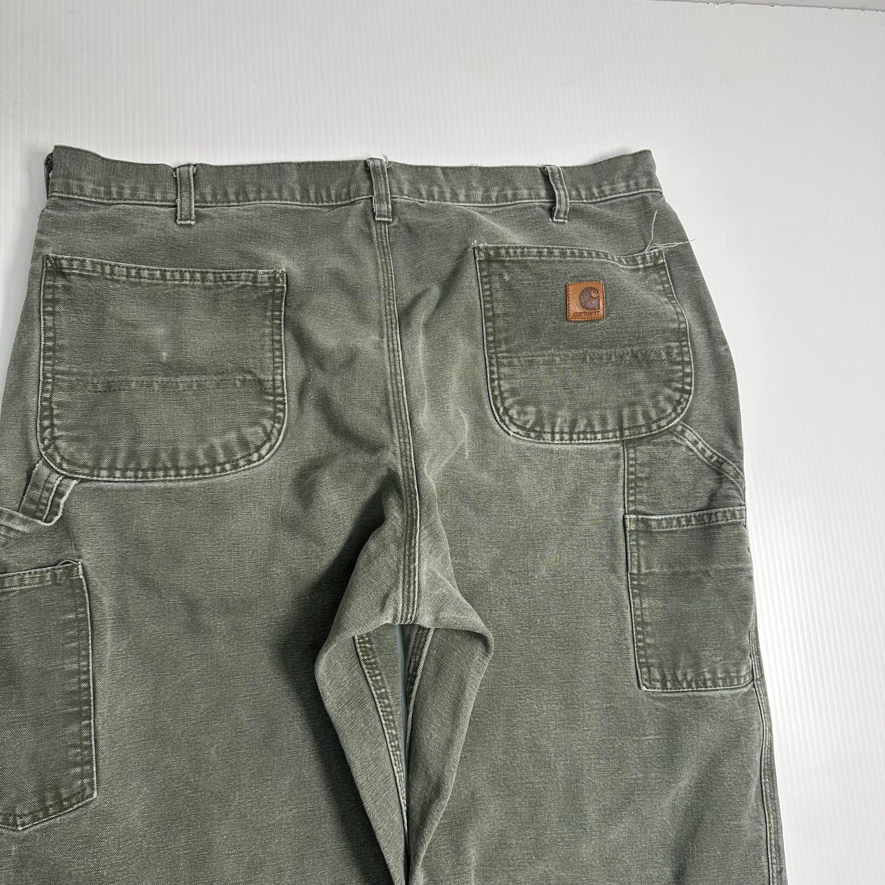 Vintage Carhartt Faded Carpenter Denim 38