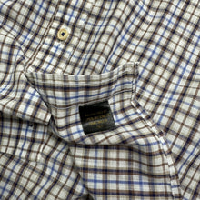 Load image into Gallery viewer, Lipson Plaid Short Sleeve Button Up Shirt L
