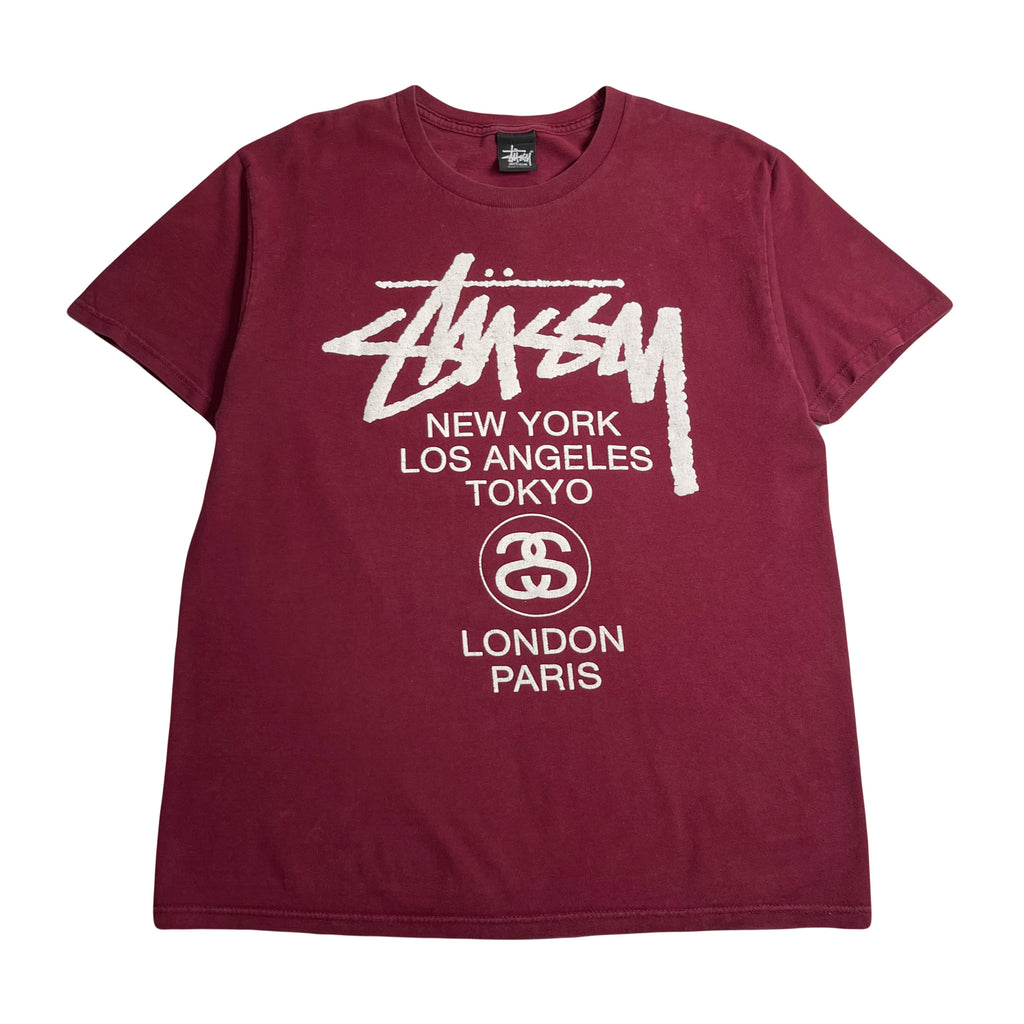 Stüssy Cities Graphic Tee M