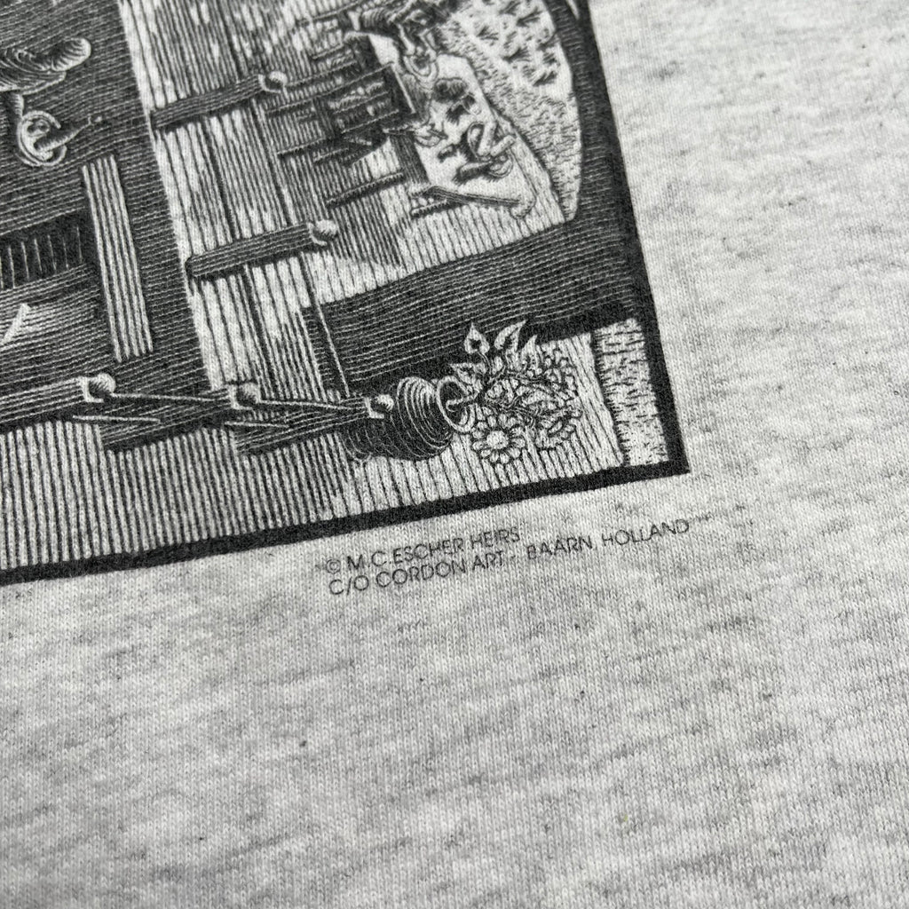 90s M.C. Escher Relativity Tee L