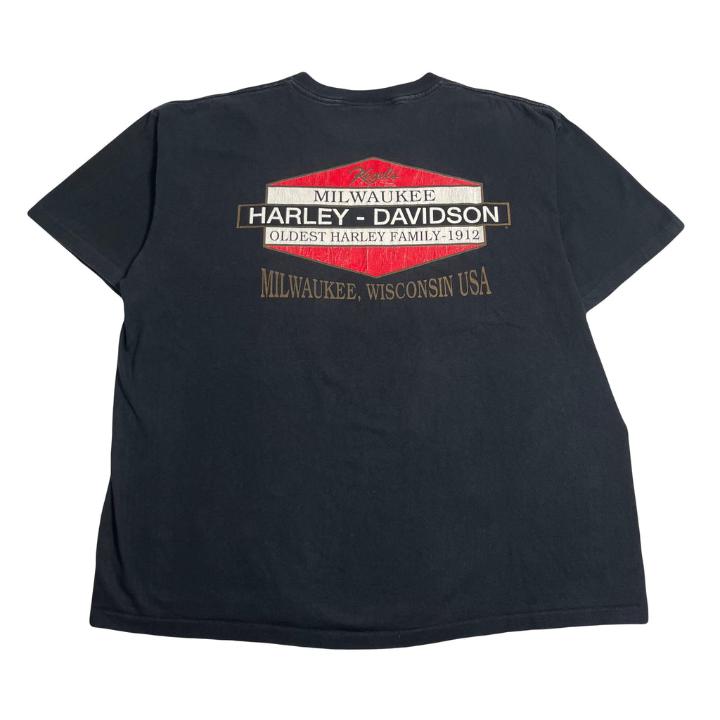 1993 Harley Davidson 90th Anniversary Milwaukee Tee XL
