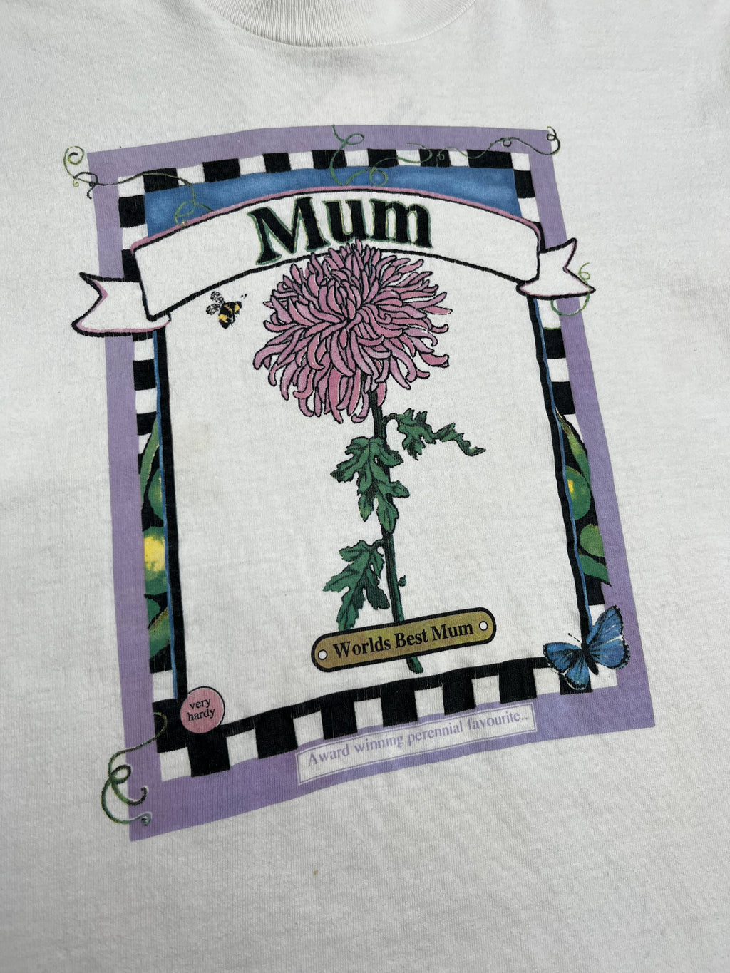 Vintage World's Best Mum Tee L
