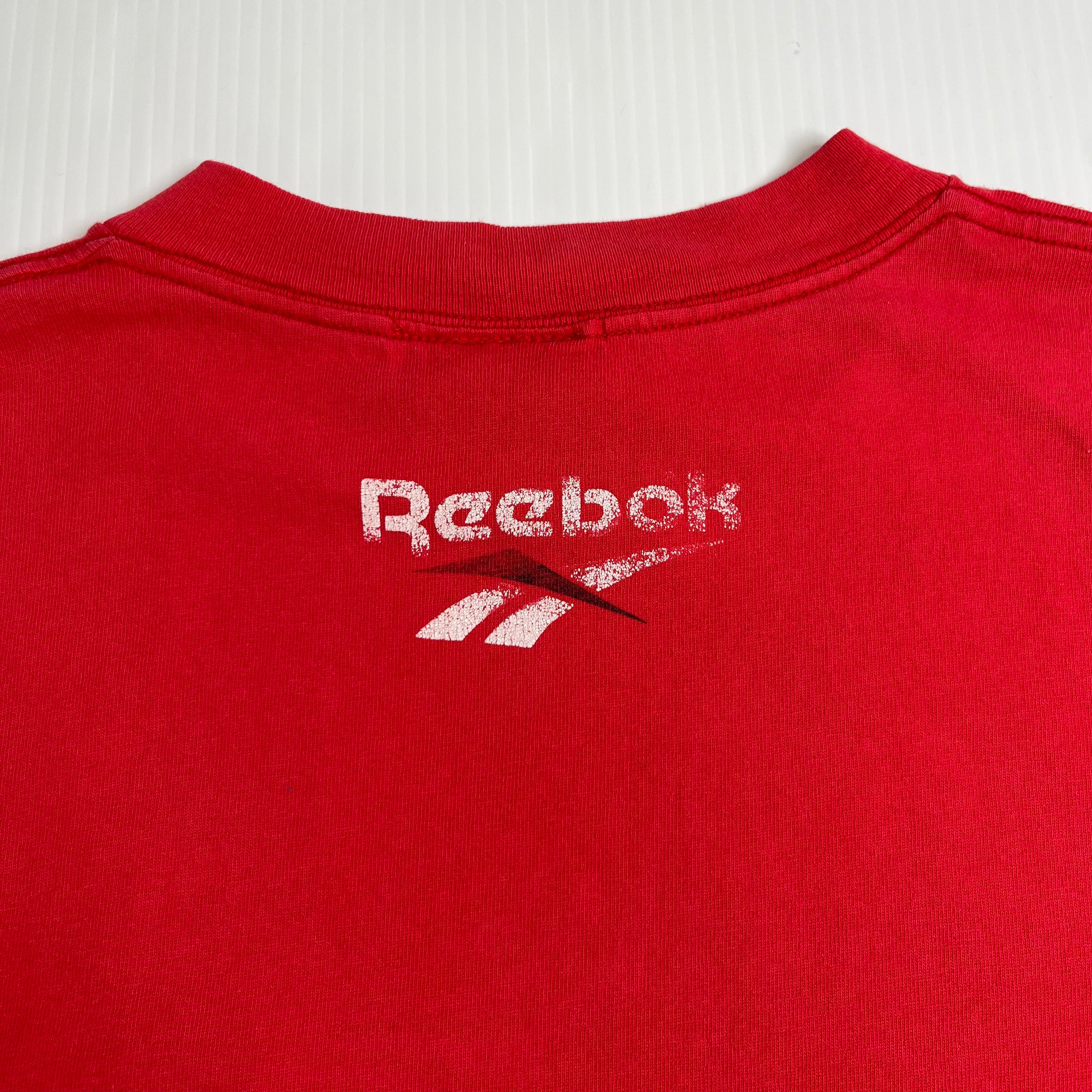 90s Reebok Liverpool FC Mini Logo Tee XL