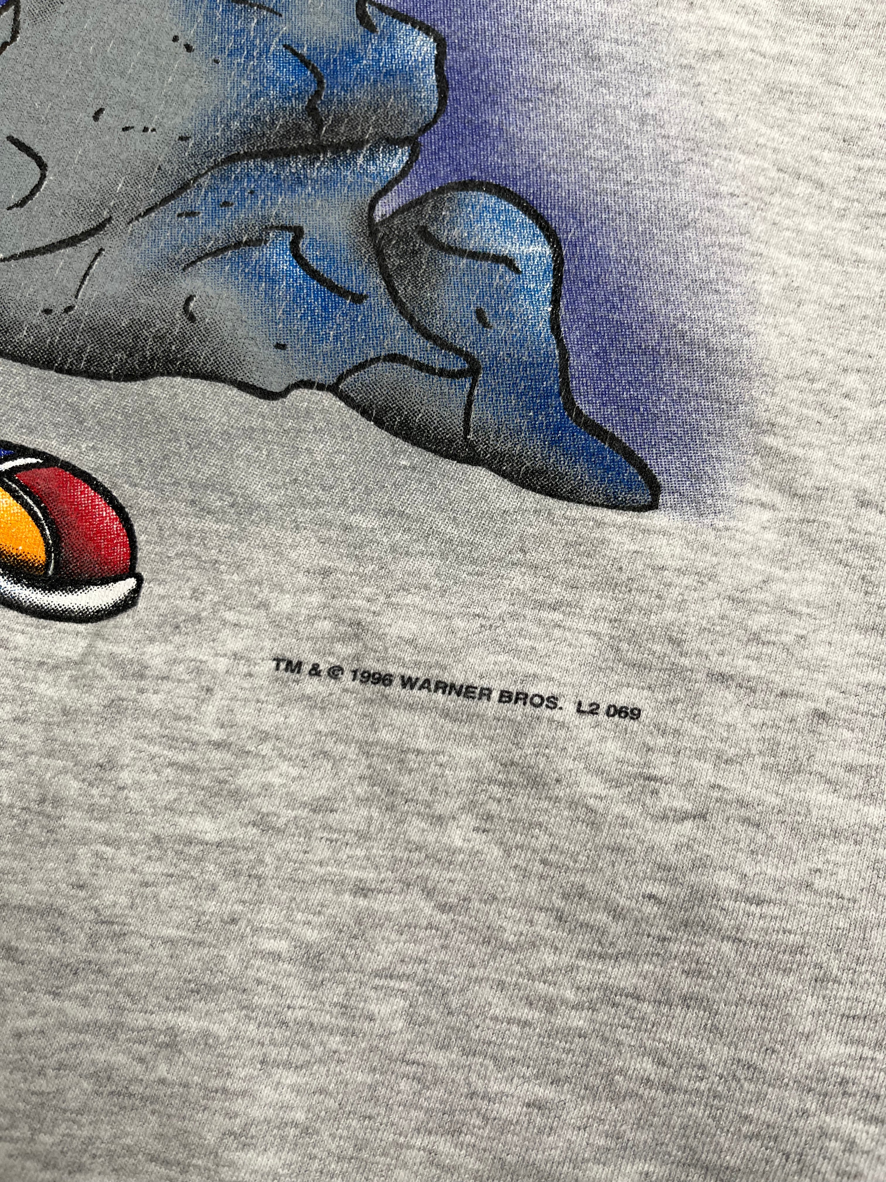 1996 Warner Bros. Tasmanian Devil Basketball Tee XL