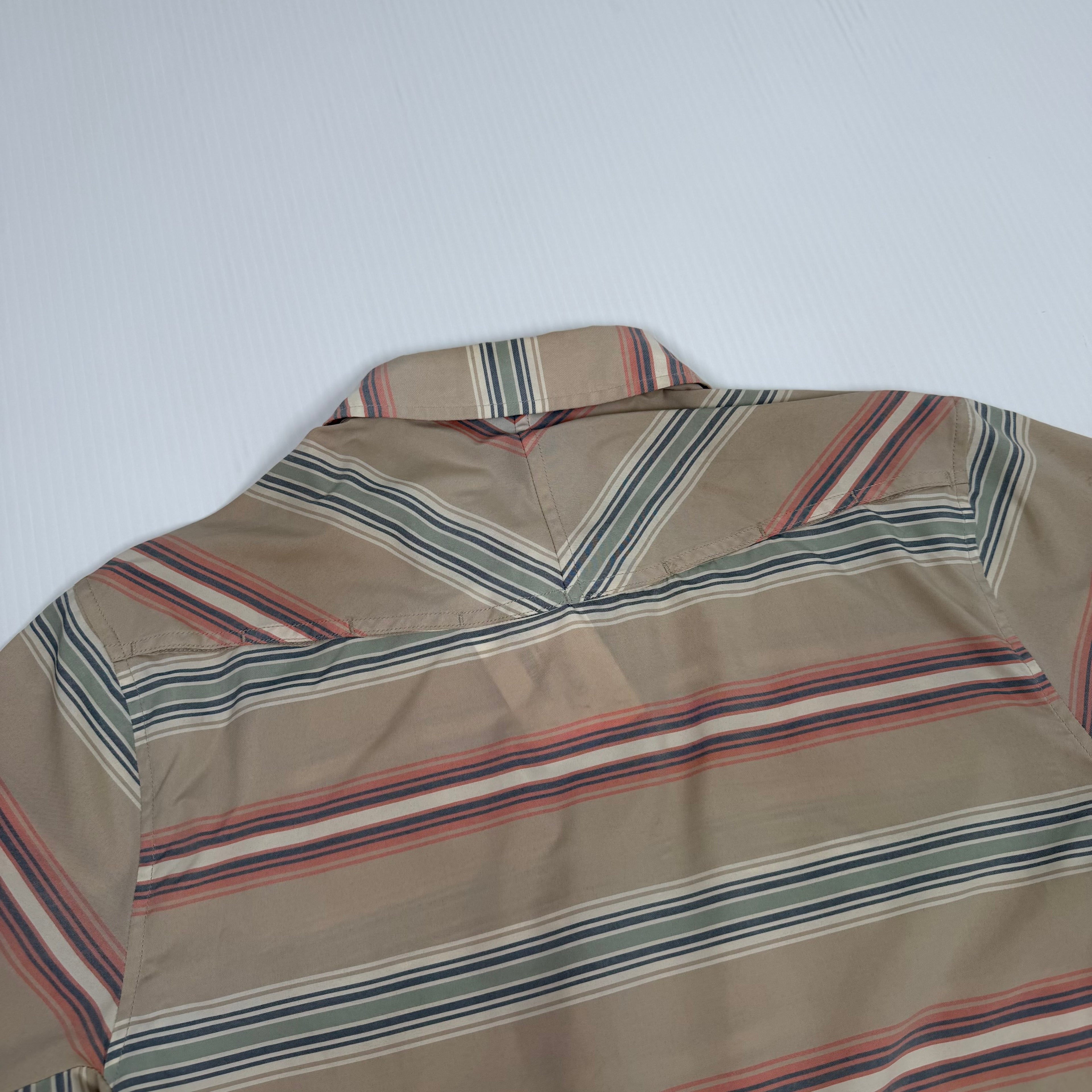 Patagonia Stripe Short Sleeve Button Up Shirt S