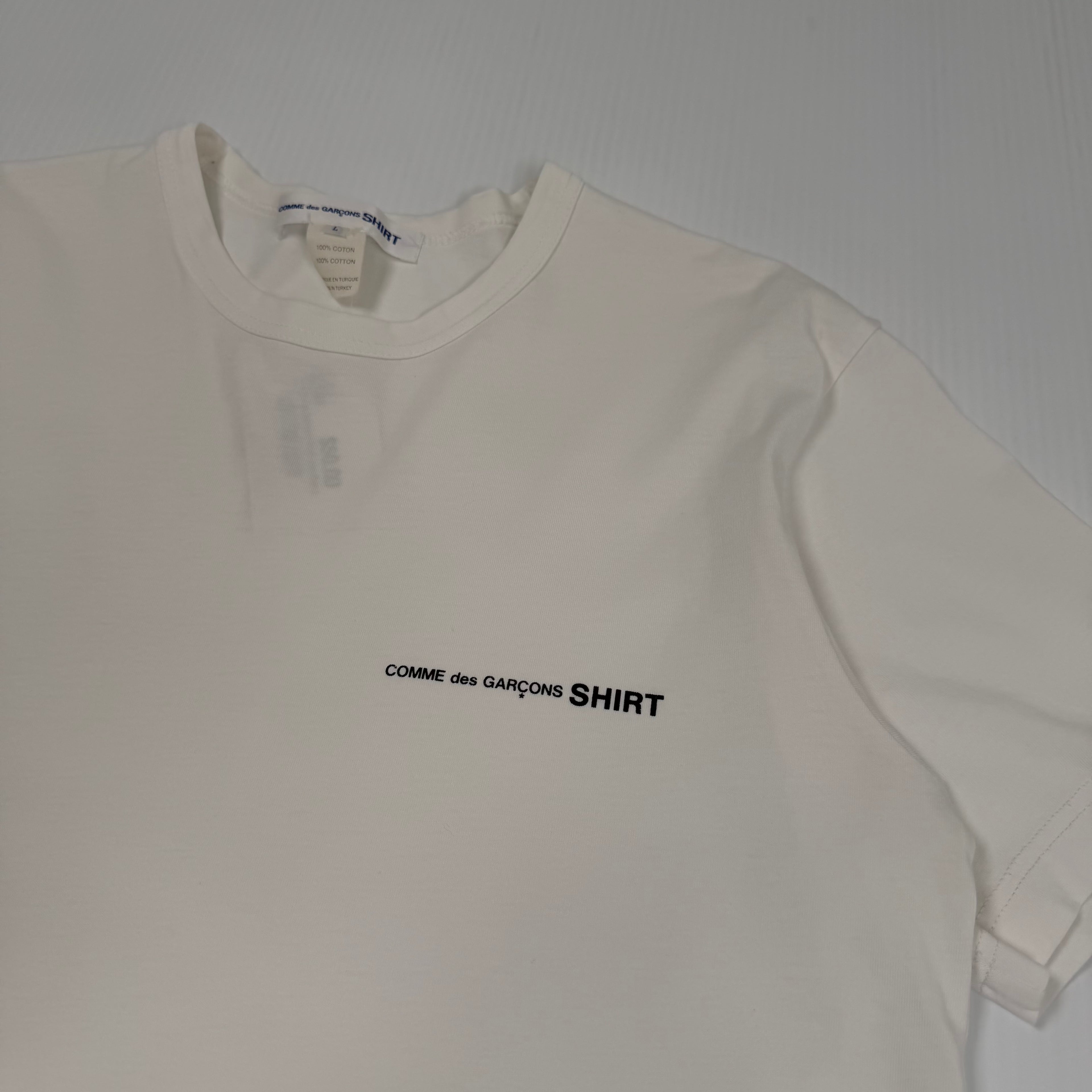 Comme Des Garcons Mini Logo Shirt L