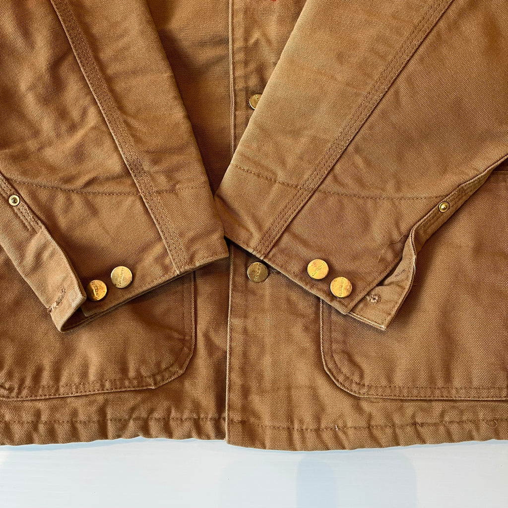 Vintage Carhartt Blanket Lined Chore Coat XL
