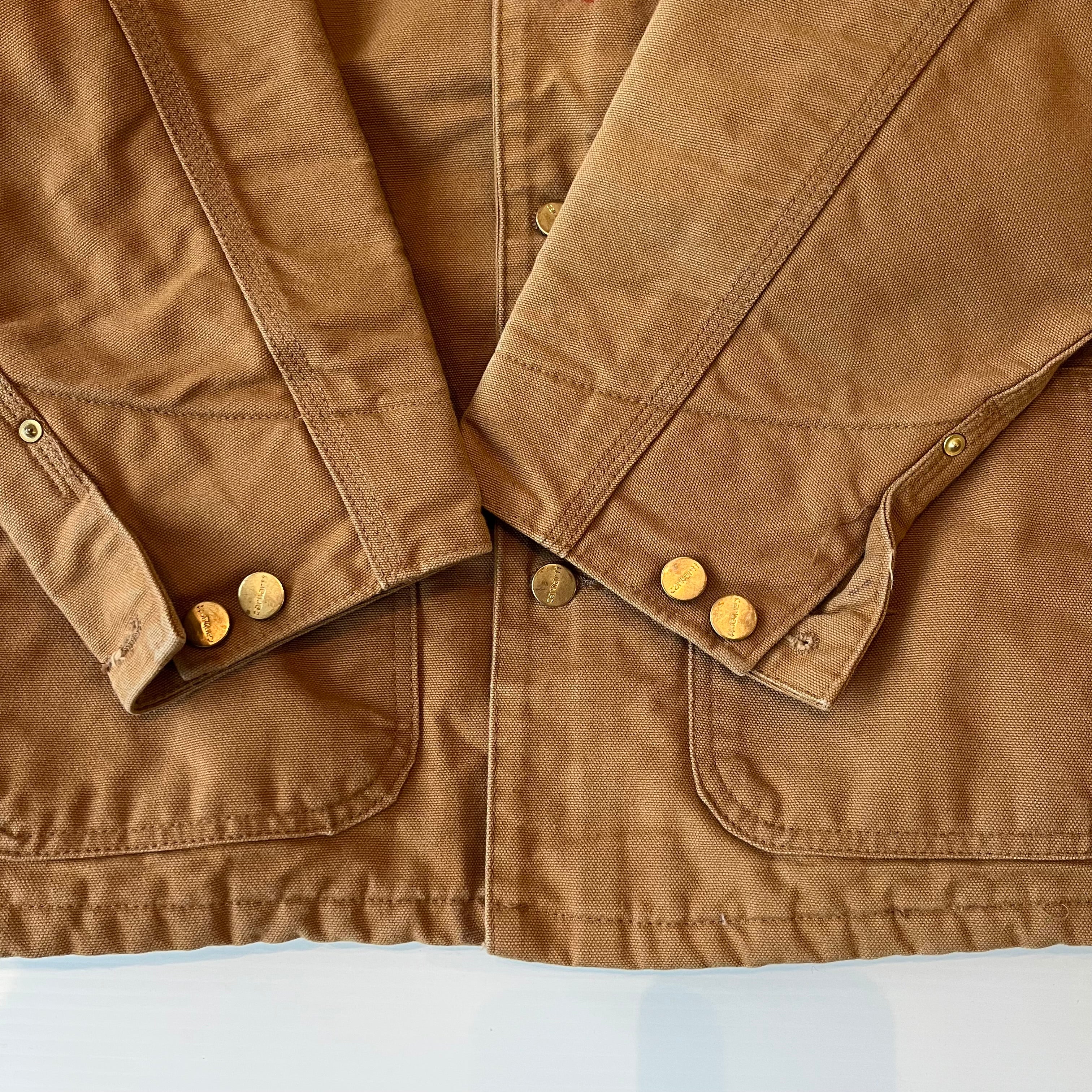 Vintage Carhartt Blanket Lined Chore Coat XL