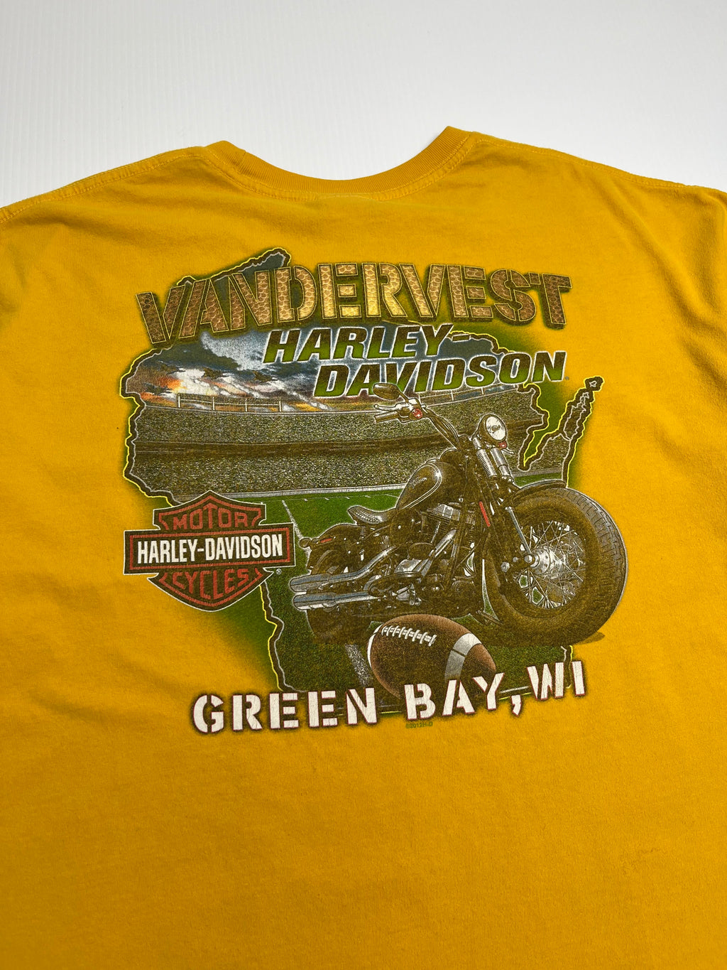 Harley Davidson Green Bay Wisconsin Tee XXL