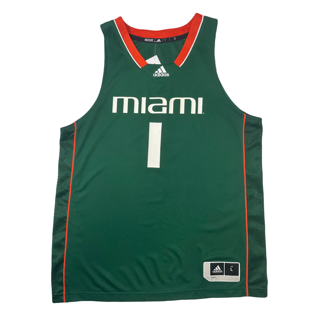 Adidas Miami University Basketball Jersey L