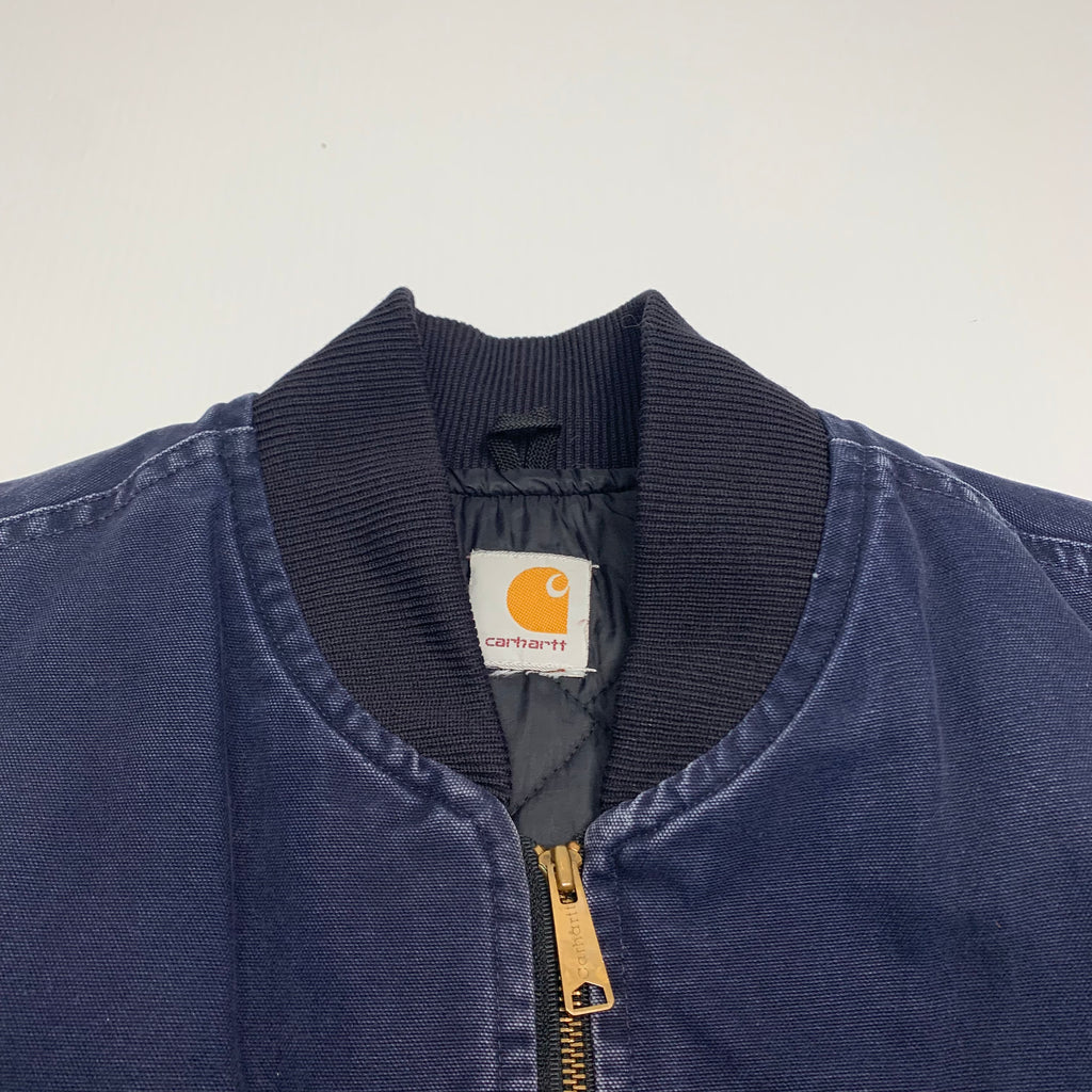 Carhartt Navy Blue Denim Vest L