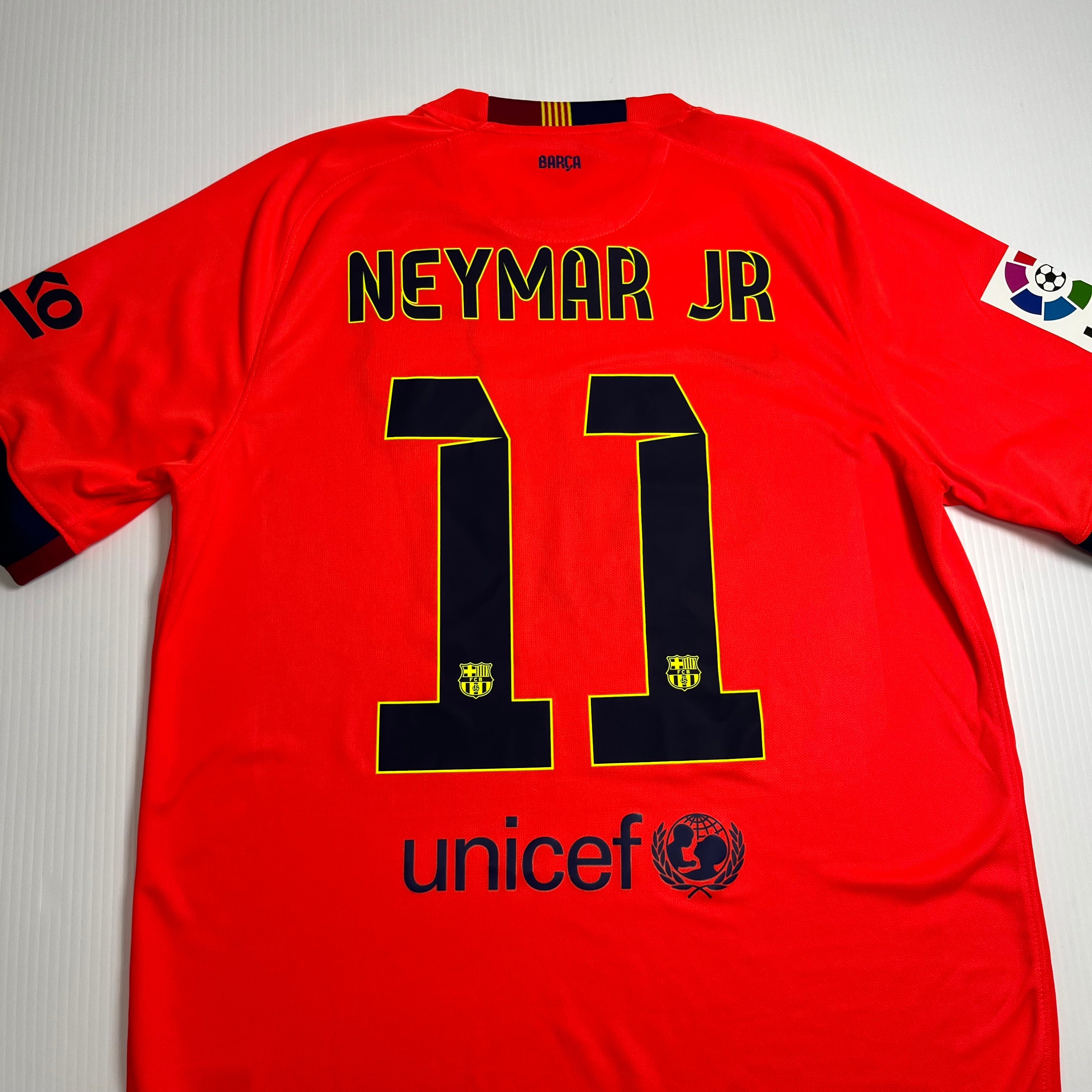 2014-15 Nike Barcelona Neymar Jr Away Kit M