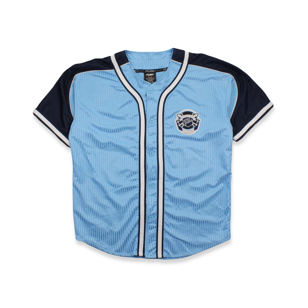 Y2K Fubu Sport Baseball Jersey Youth L