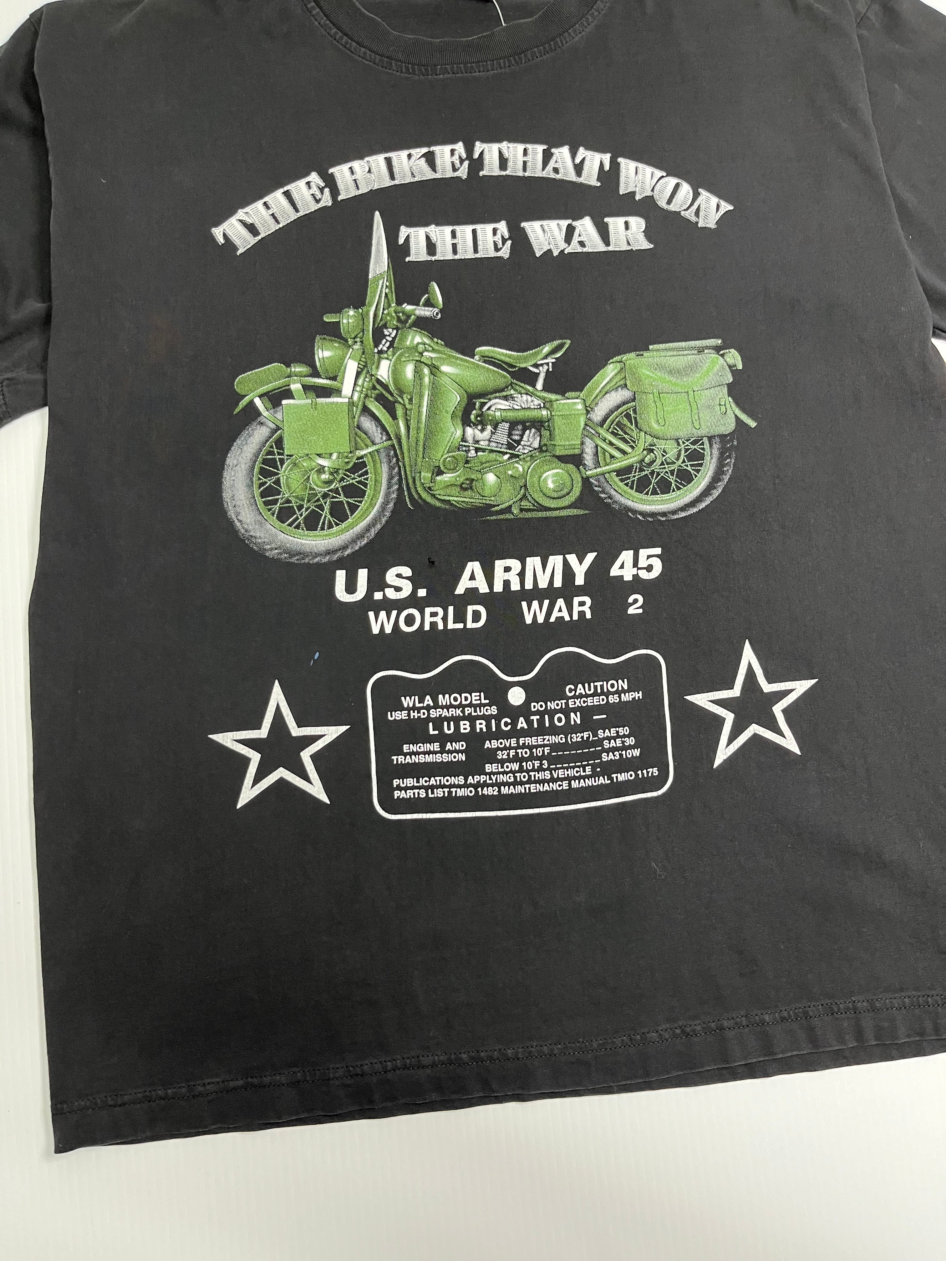 World War 2 Motorbike Tee XL
