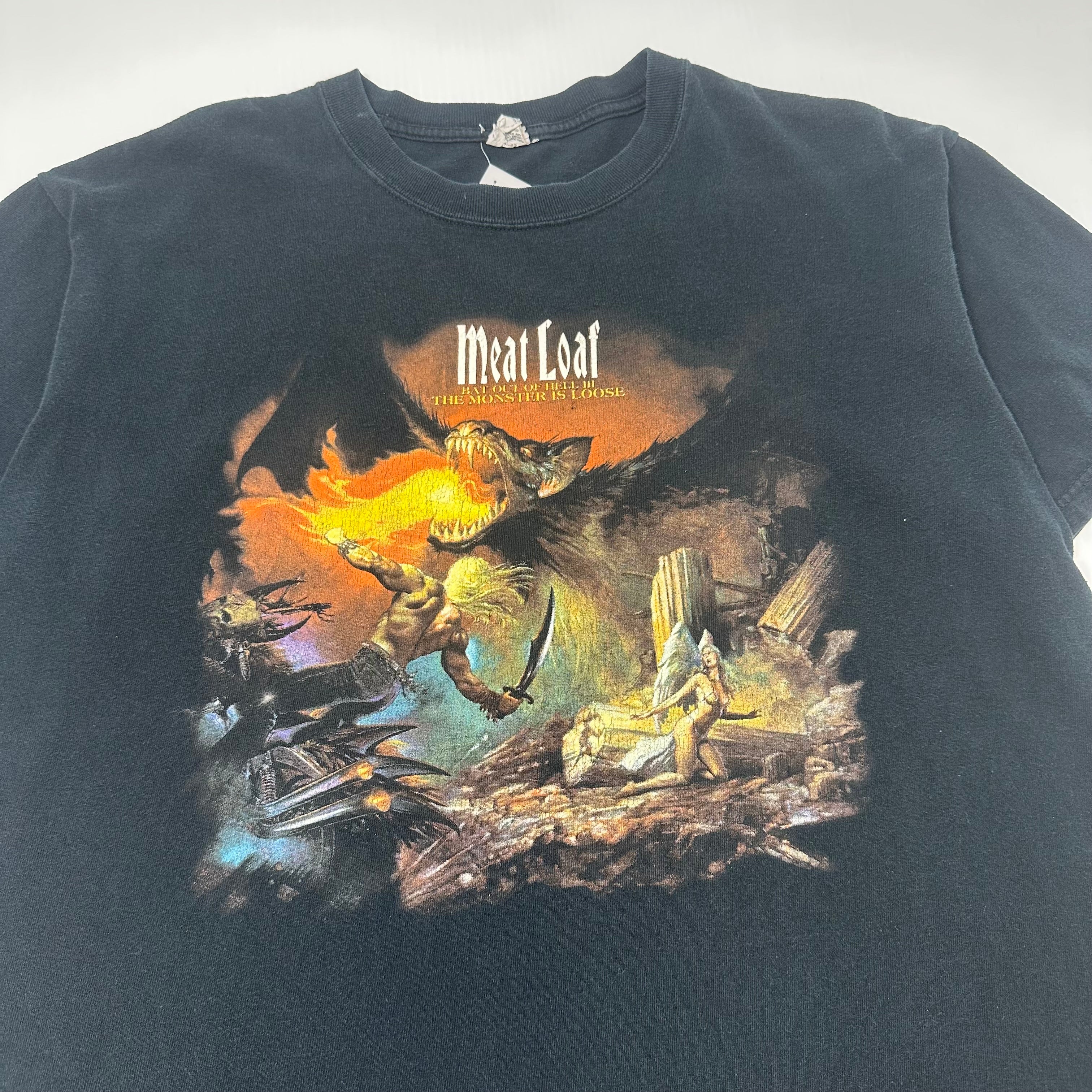 2007 Meat Loaf Bat Out Of Hell Tour Tee XL