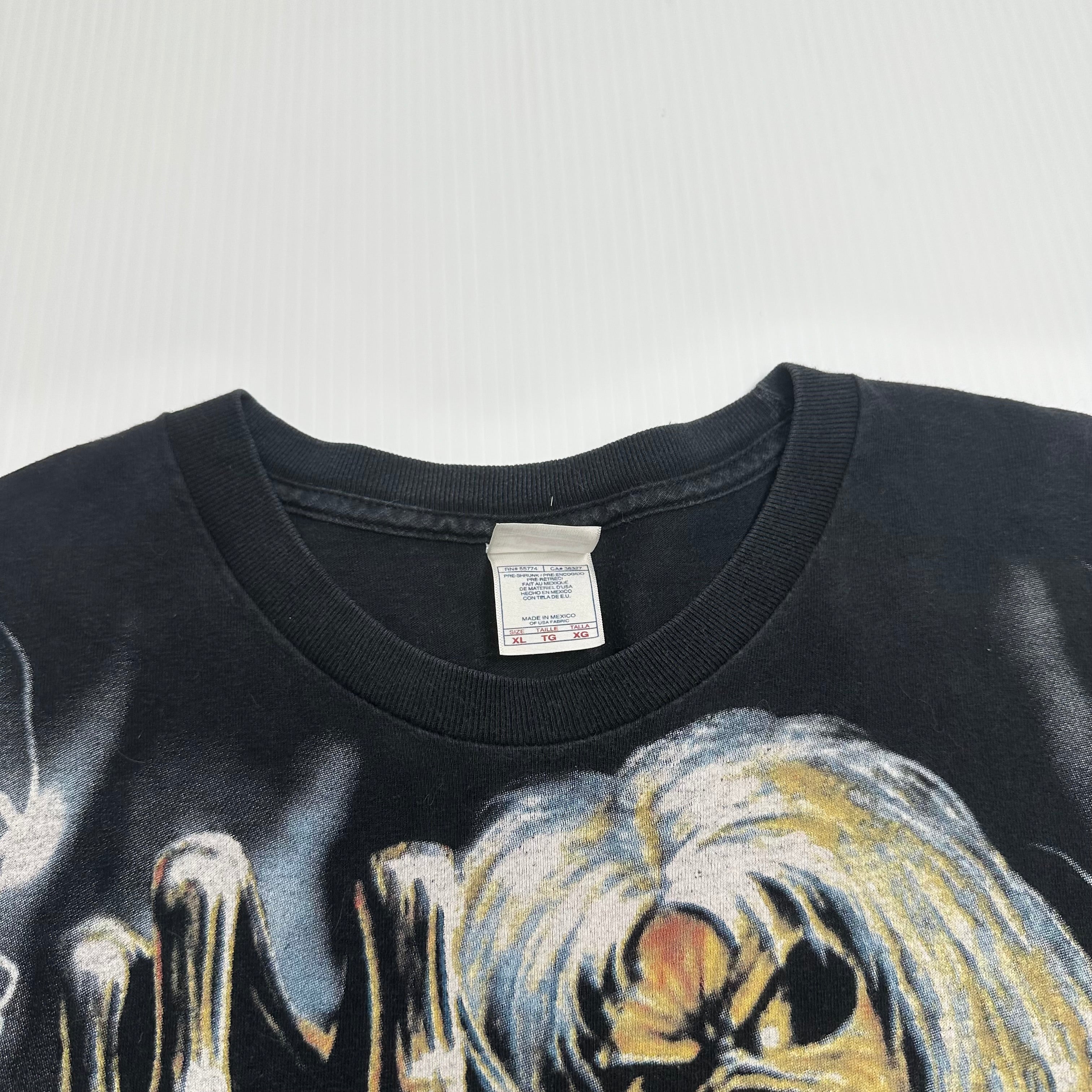 2004 Iron Maiden AOP Graphic Tee XL