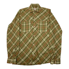 Load image into Gallery viewer, 90s Plaid Green Button Up L
