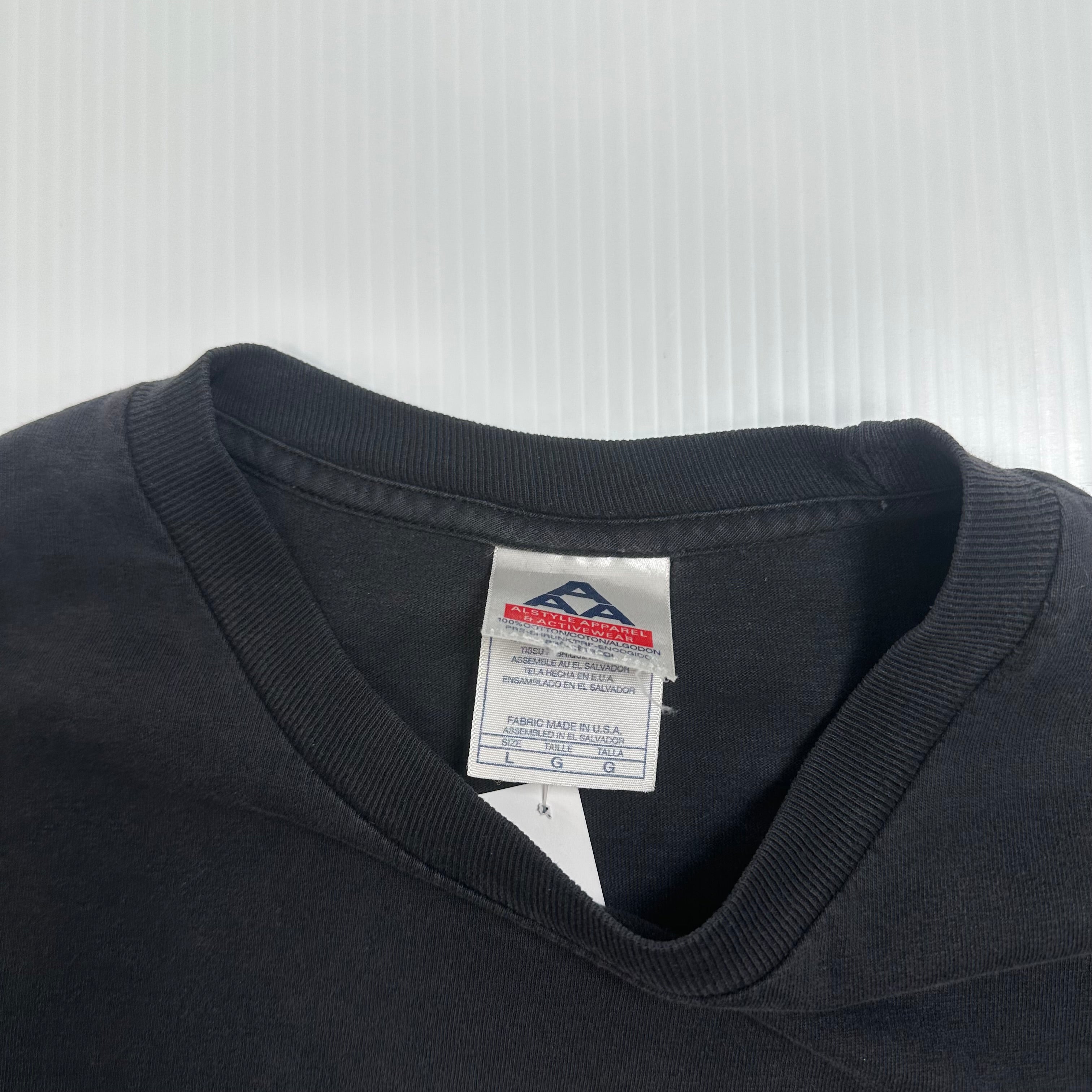 Vintage F*ck Lightning Bolt Graphic Tee L