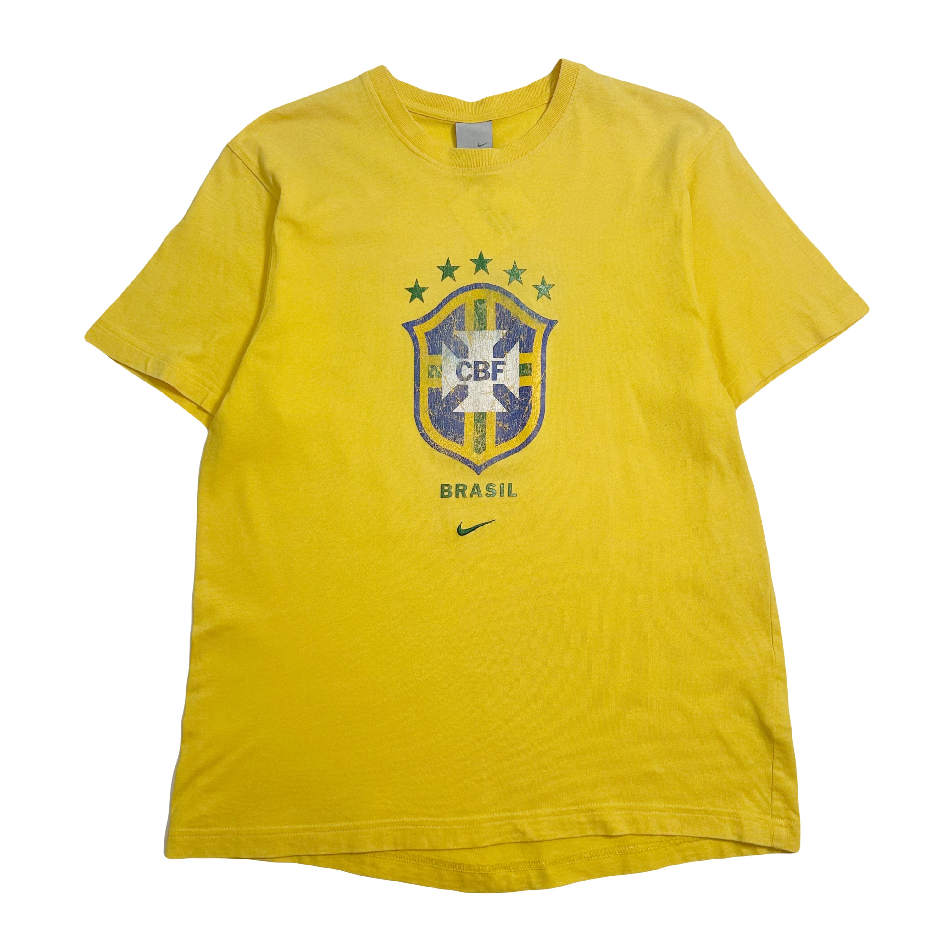 2000s Nike Brasil Futbol Tee L