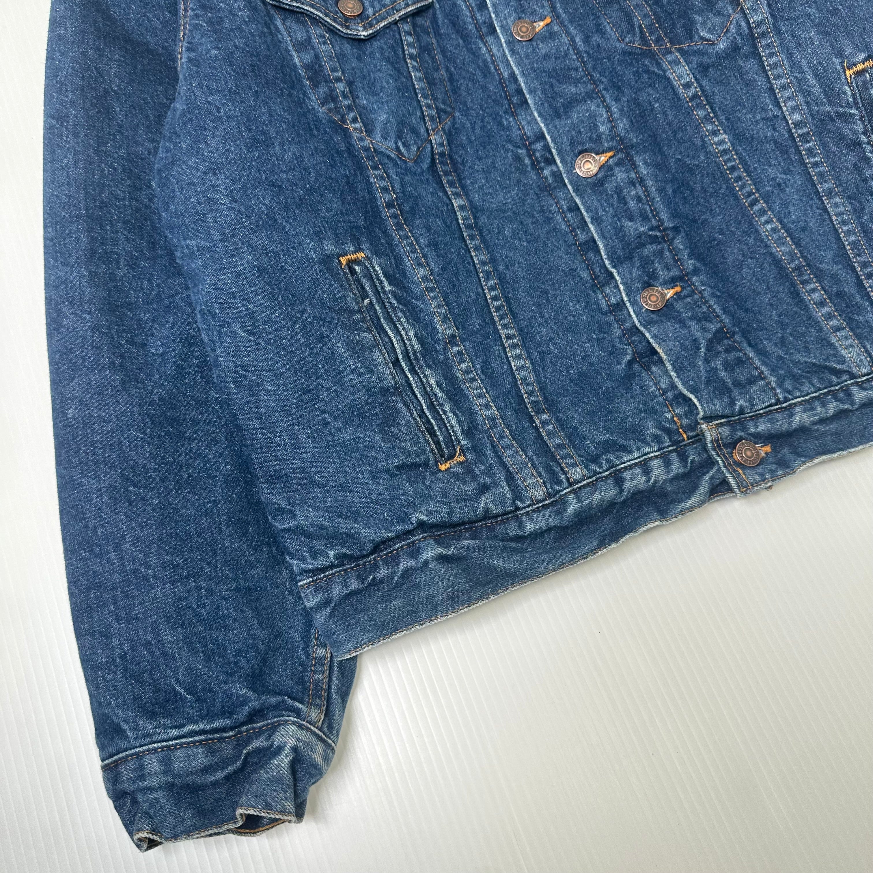 Vintage Blanket Lined Levi's Denim Jacket L
