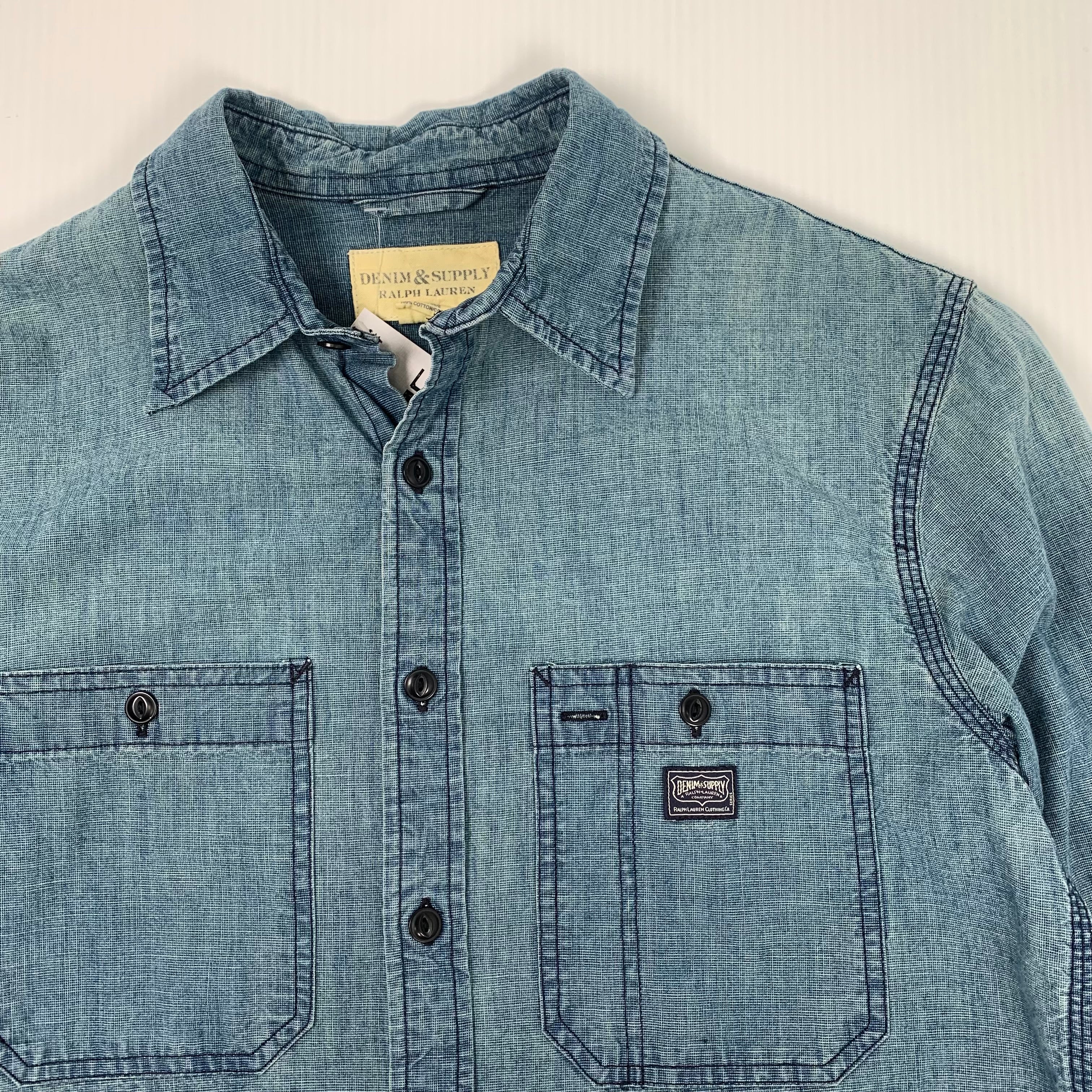 Denim & Supply Ralph Lauren Denim Button Up Shirt S