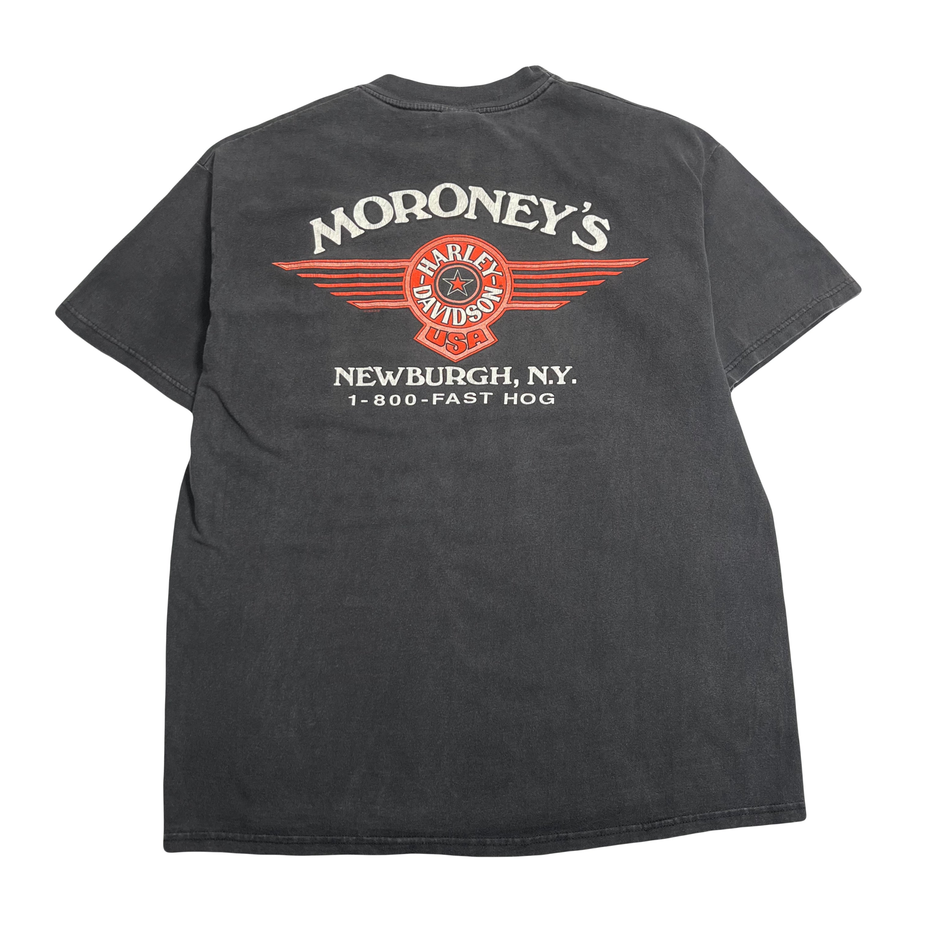 90s Harley Davidson Moroney's New York Tee L